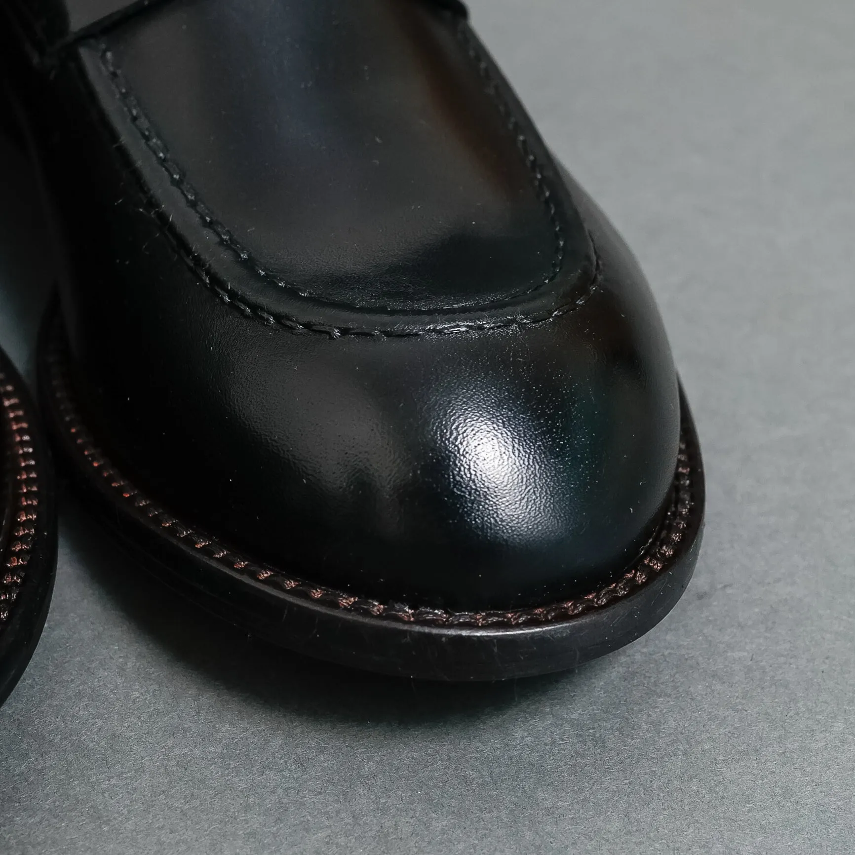 103-03 Black Rocker Sole Dress Shoes