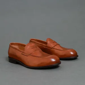 Off White Dress Shoes 103-03 Cognac