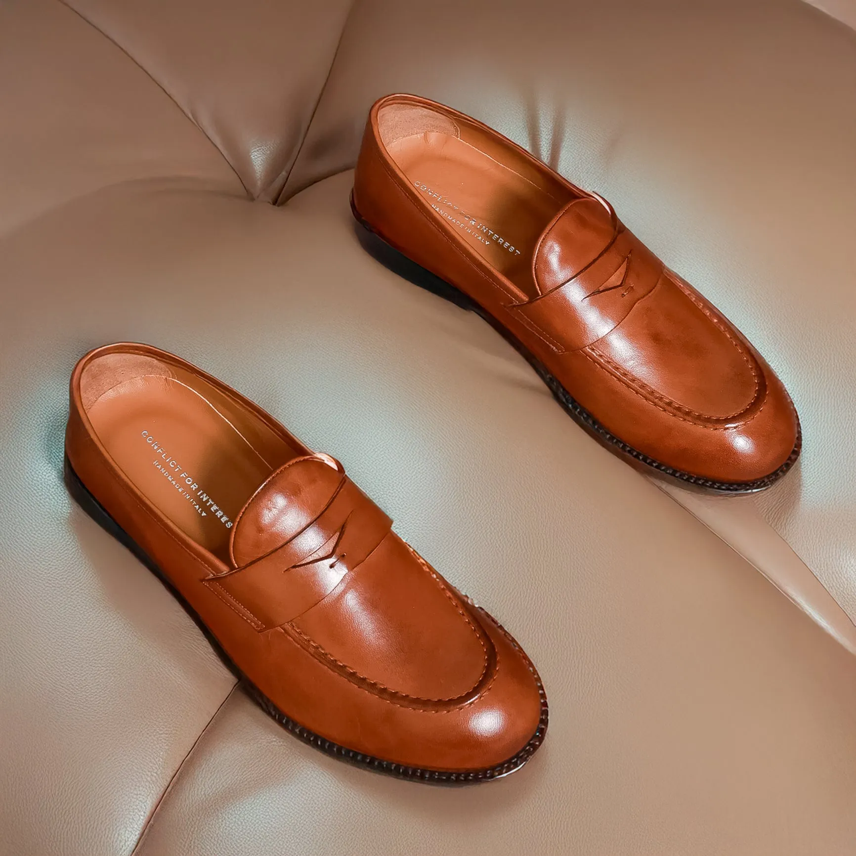 103-03 Cognac Best Dress Shoes For Extra Wide Feet
