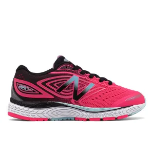 880v7 - Hot Pink with Black and Light Blue - Kids Best Shoes For Crossfit And Running
