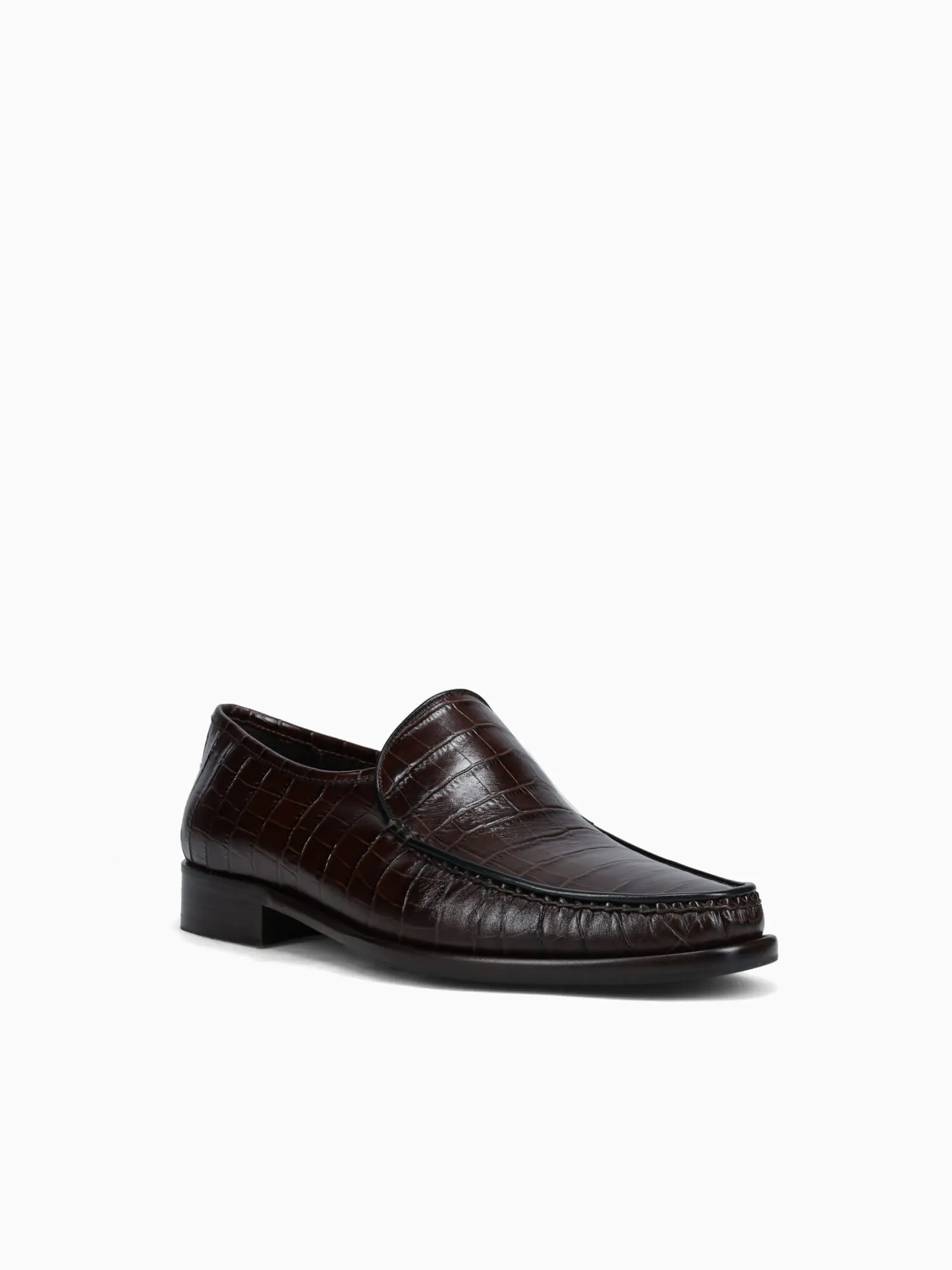 Healed Loafers 9045 T.moro Vitello Croco