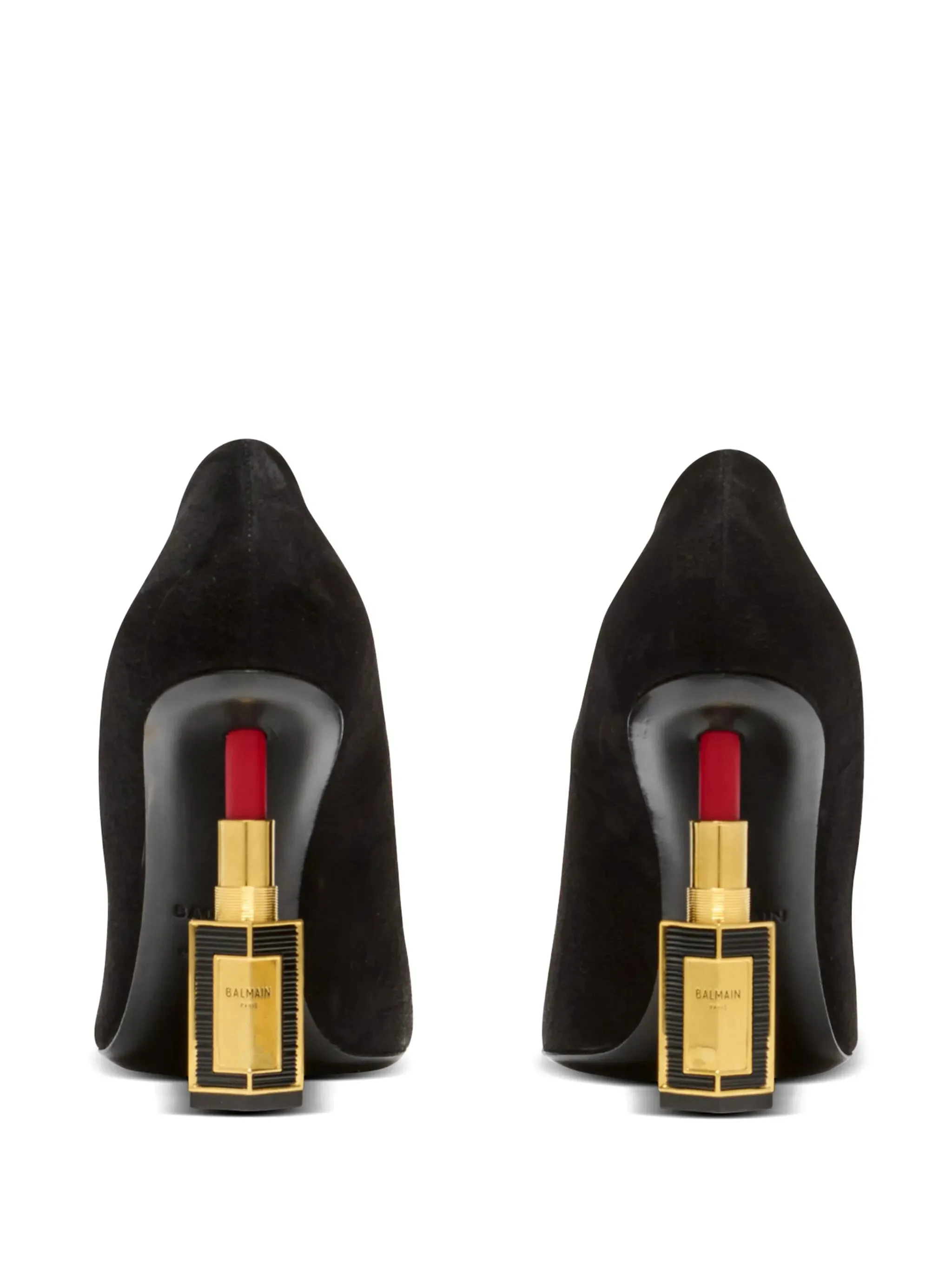 High Heel Boots Leather 95mm Lipstick pumps