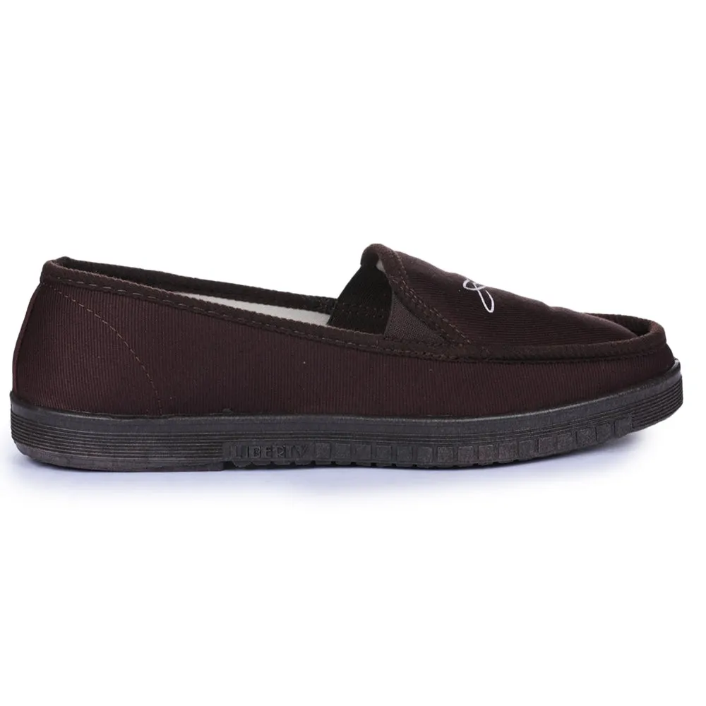 Acceptable Shoes For Business Casual A-HA Brown Casual Non Lacing Shoes For Men WALKER-E By Liberty