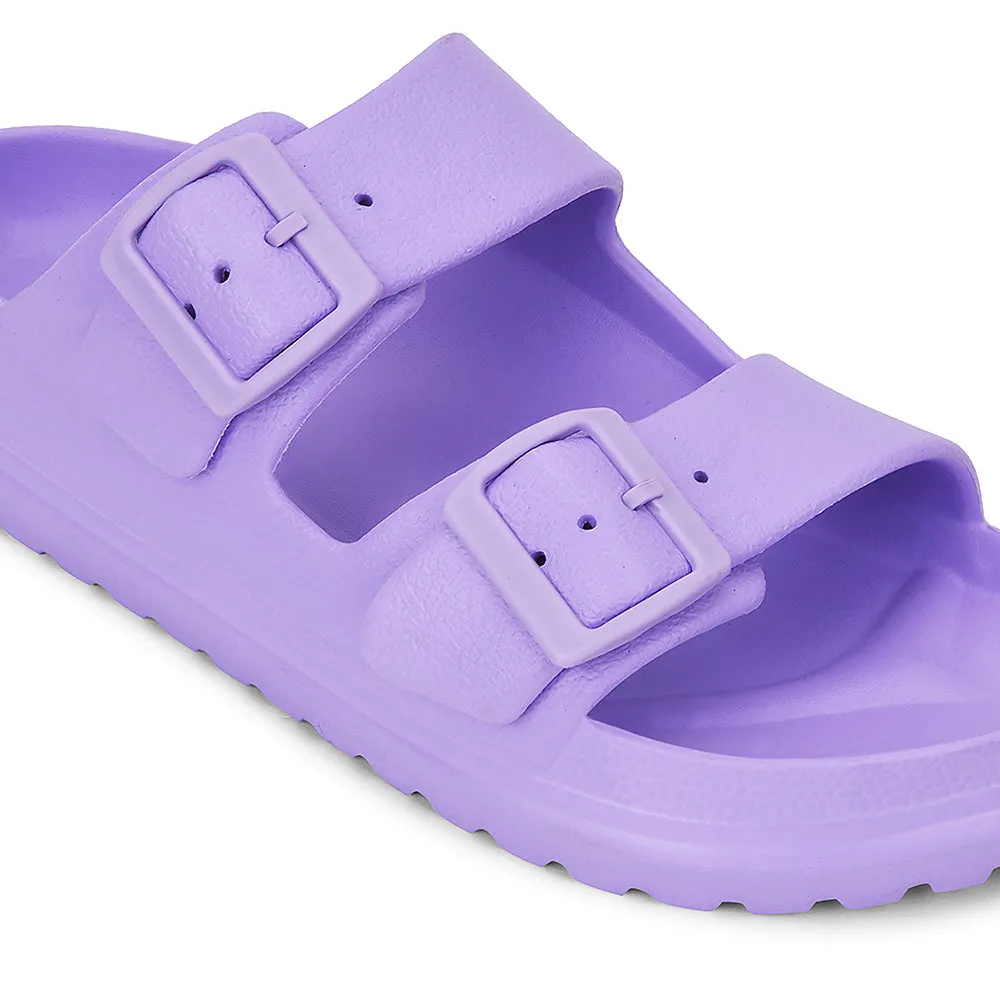 A-HA Purple Casual Flat Sandal For Women EASYPRO By Liberty Eastland Sandals