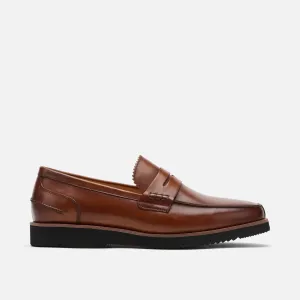 Patent Leather Loafers Abe Mahogany Leather Penny Loafers