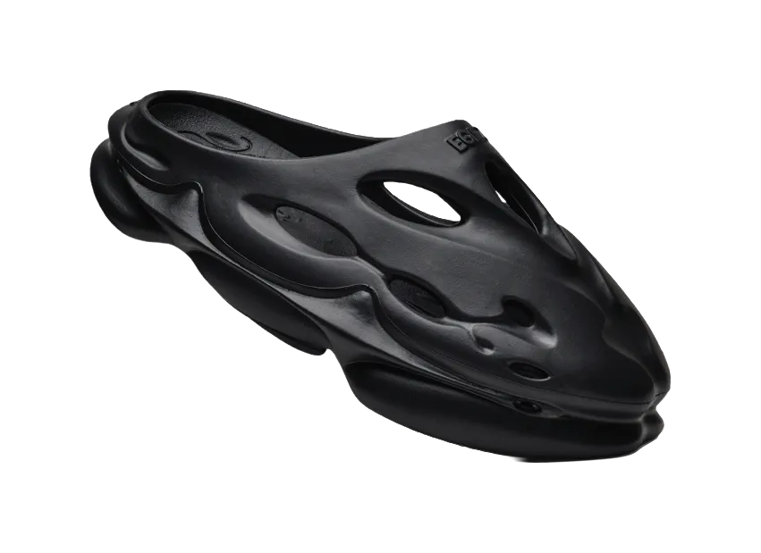 Felt Soled Slippers EQLZ EQUALIZER 1100 Slide Slippers Unisex Black Panther