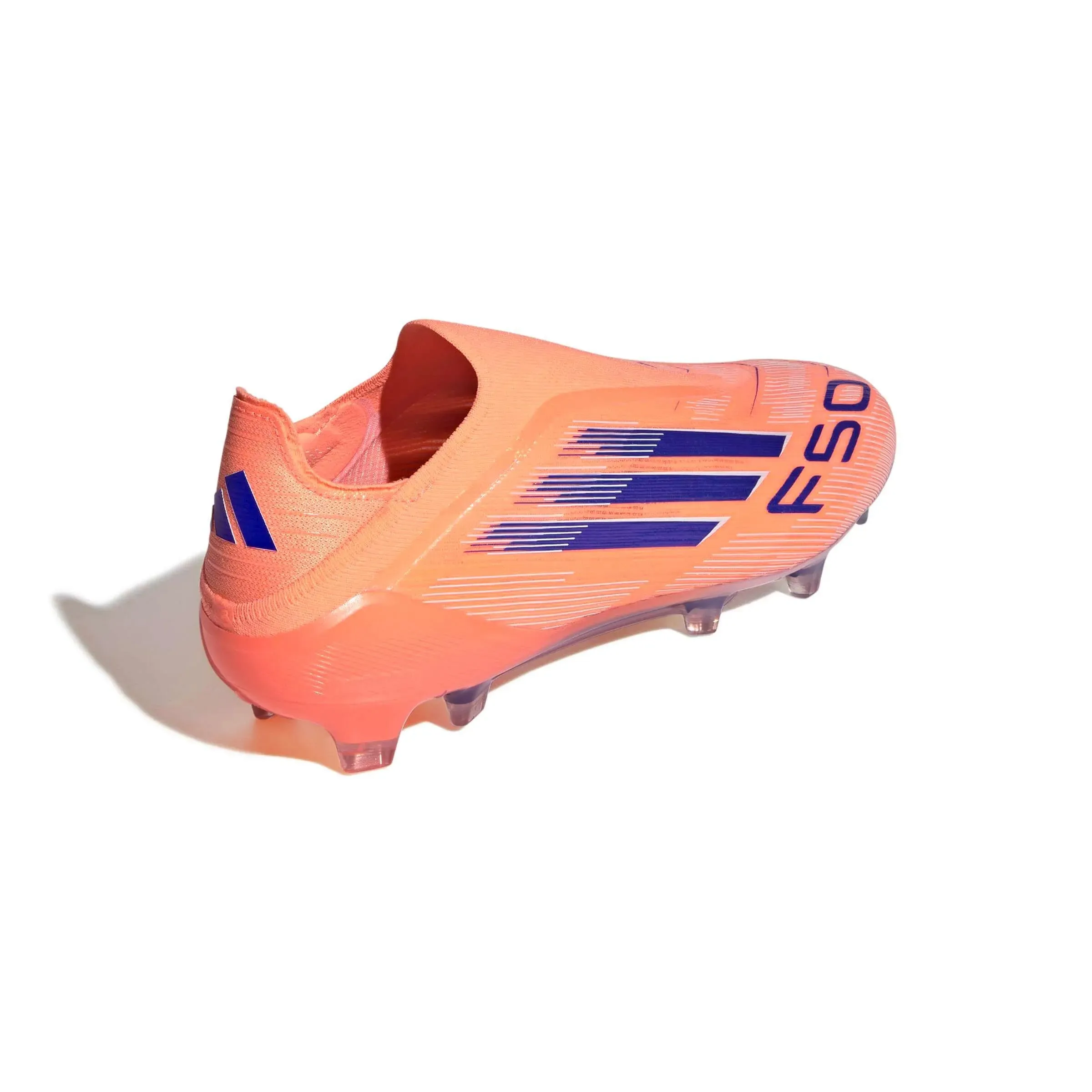 adidas F50 Elite Laceless Firm Ground Soccer Cleats - Coral Blaze Pack (FA25) Adidas Shoes Parley
