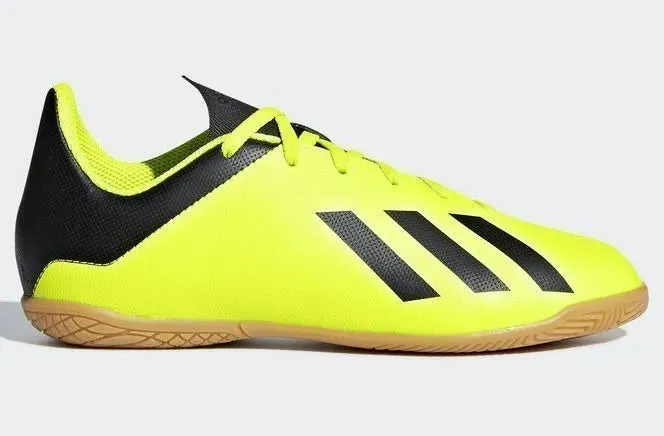 Continental Rubber Basketball Shoes adidas JR X Tango 18.4 IN-Volt