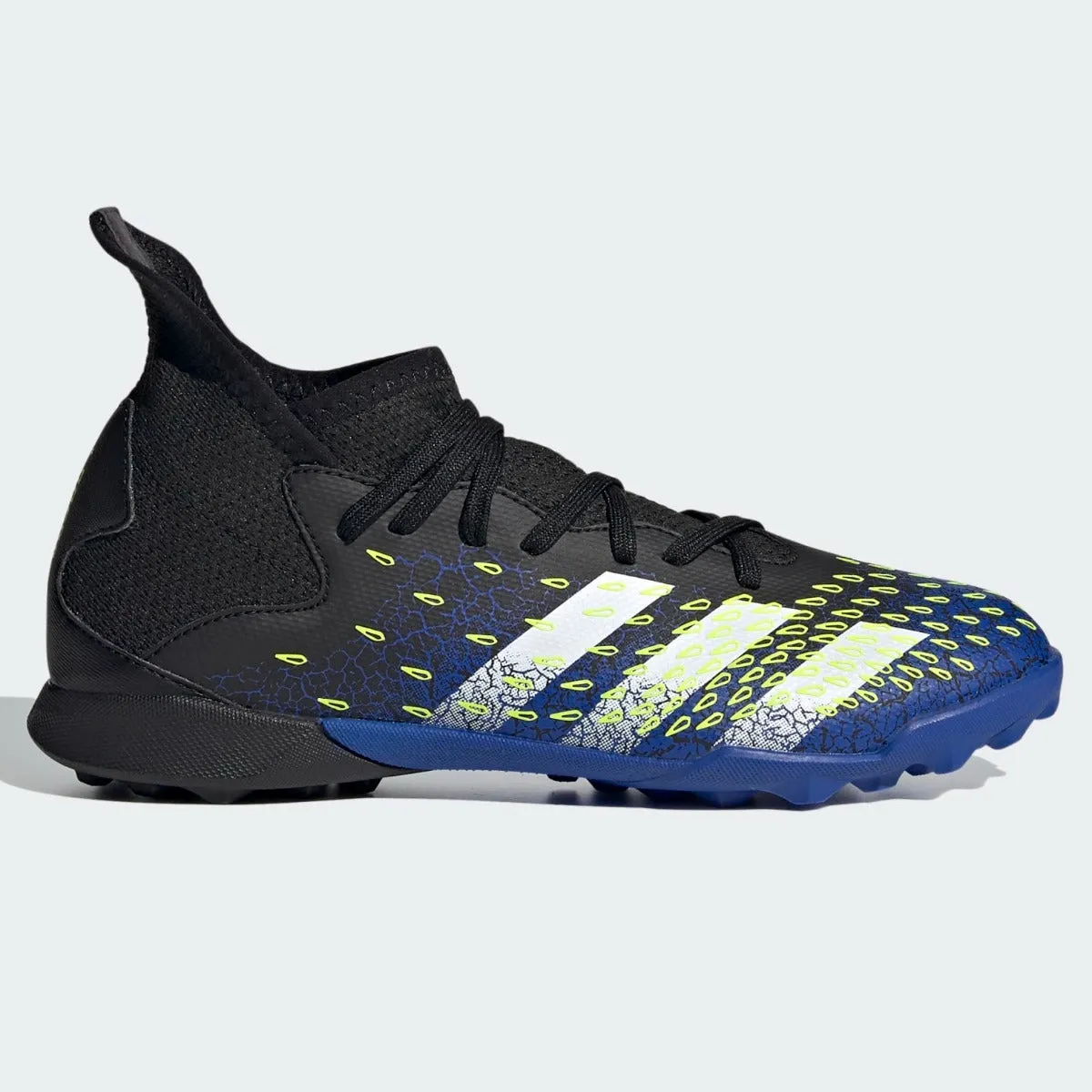 adidas Kids Predator Freak .3 Turf - Royal-Volt-Black Rubber Soled Basketball Shoes