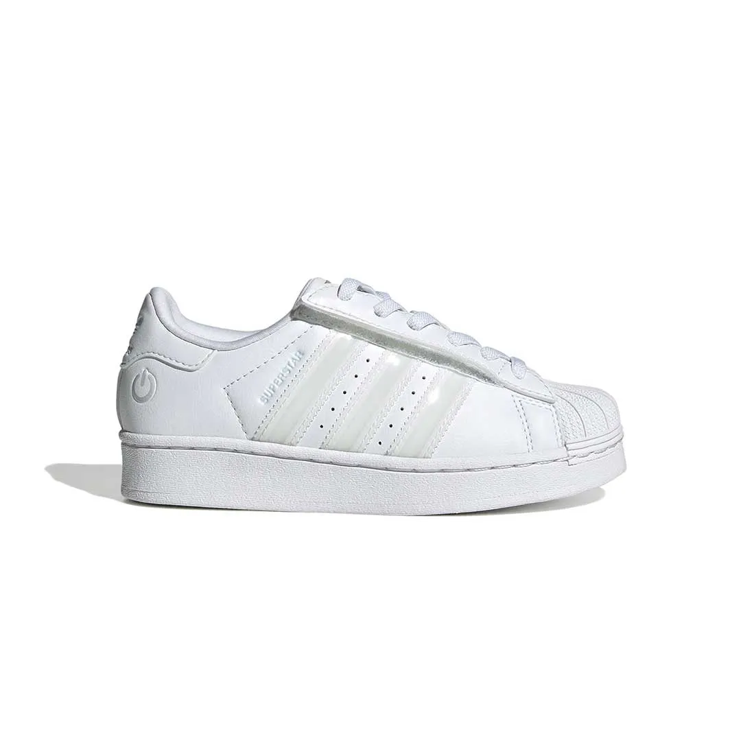 Adidas Shoes Futsal adidas - Kids' (Preschool) Superstar LED Lights Comfort Closure Elastic Lace Shoes (JQ6419)