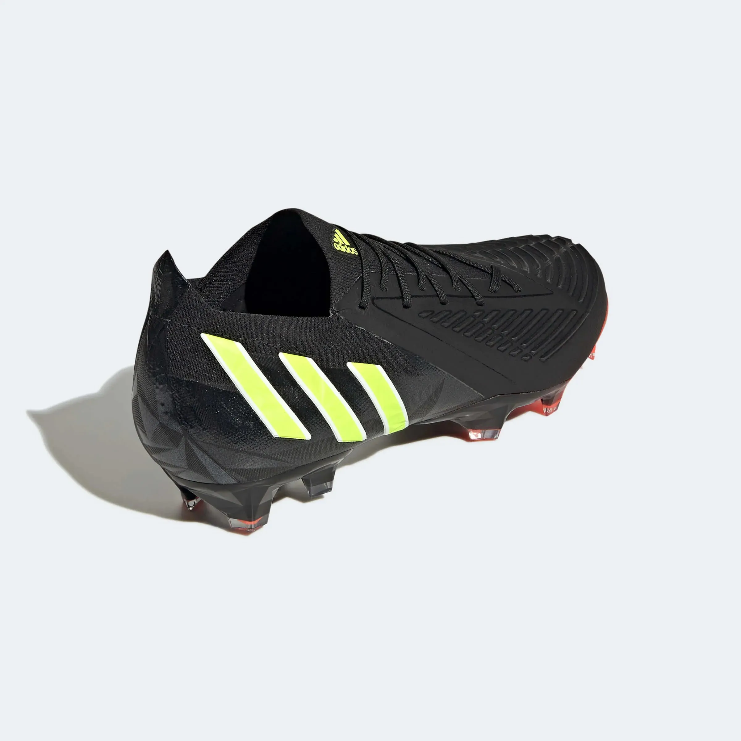 Adidas Canvas Tennis Shoes adidas Predator Edge .1 Low FG - Black-Solar Yellow