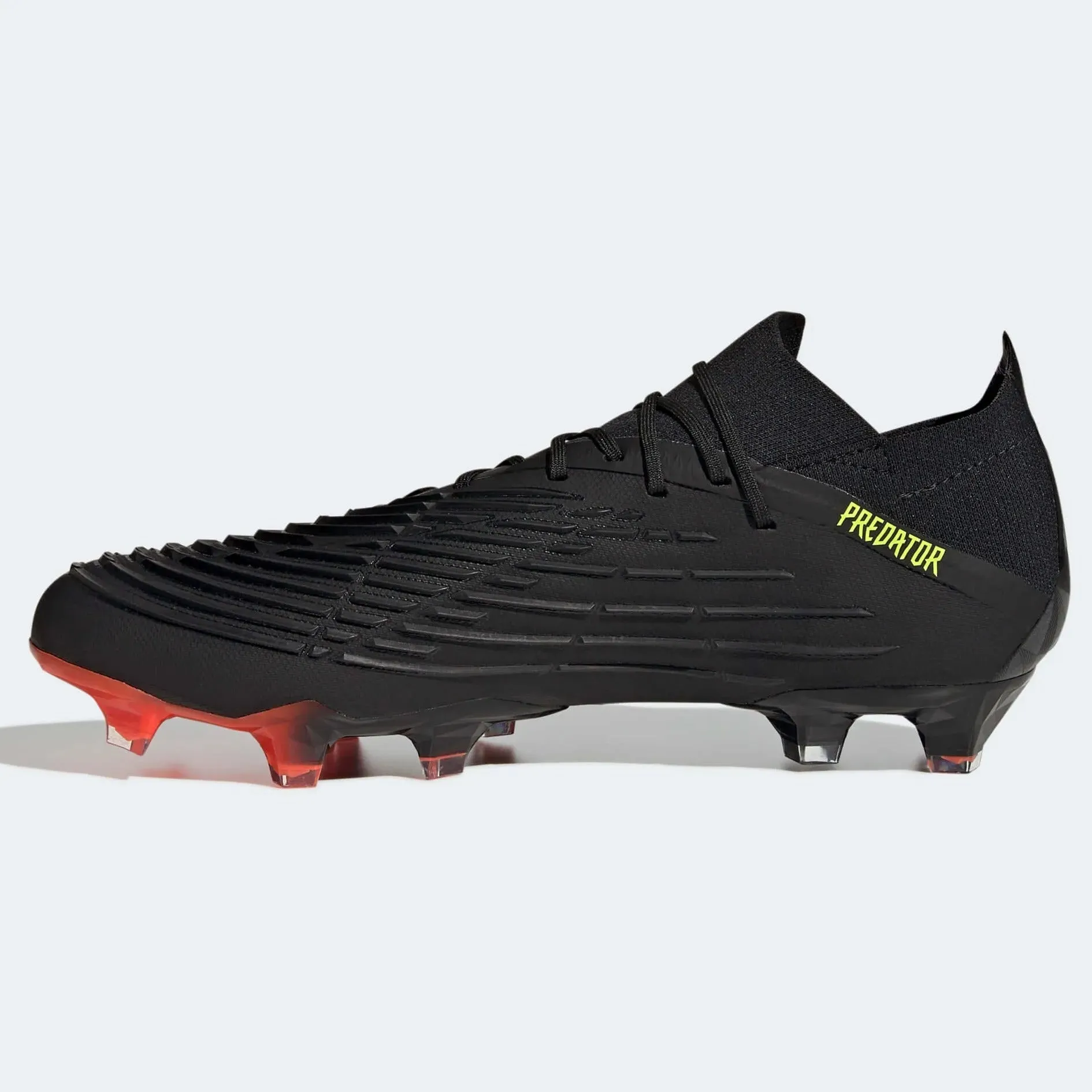 Off White Adidas Shoes adidas Predator Edge .1 Low FG - Black-Solar Yellow