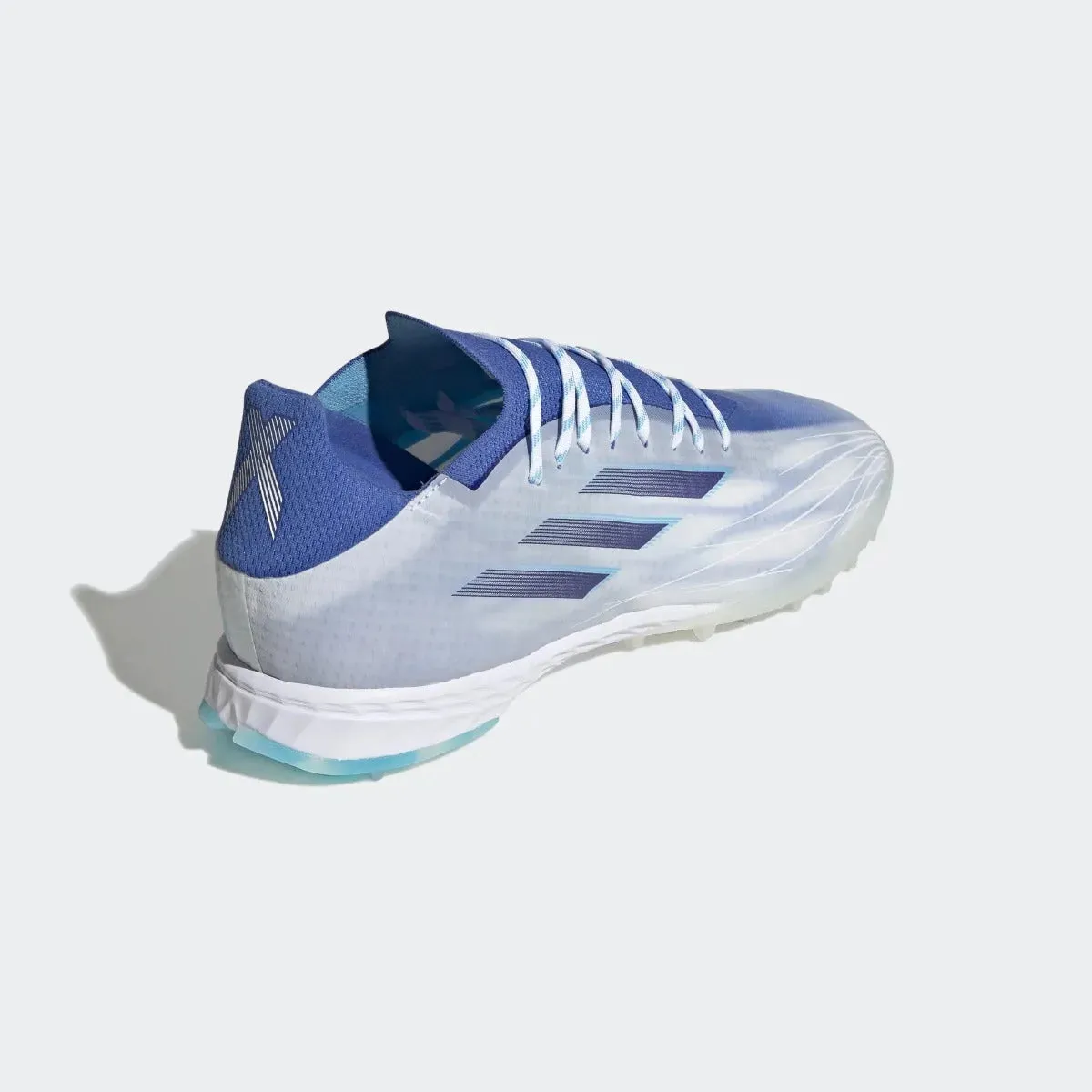 adidas X Speedflow .1 Turf - White-Blue Adidas Crazyquick Padel Shoes