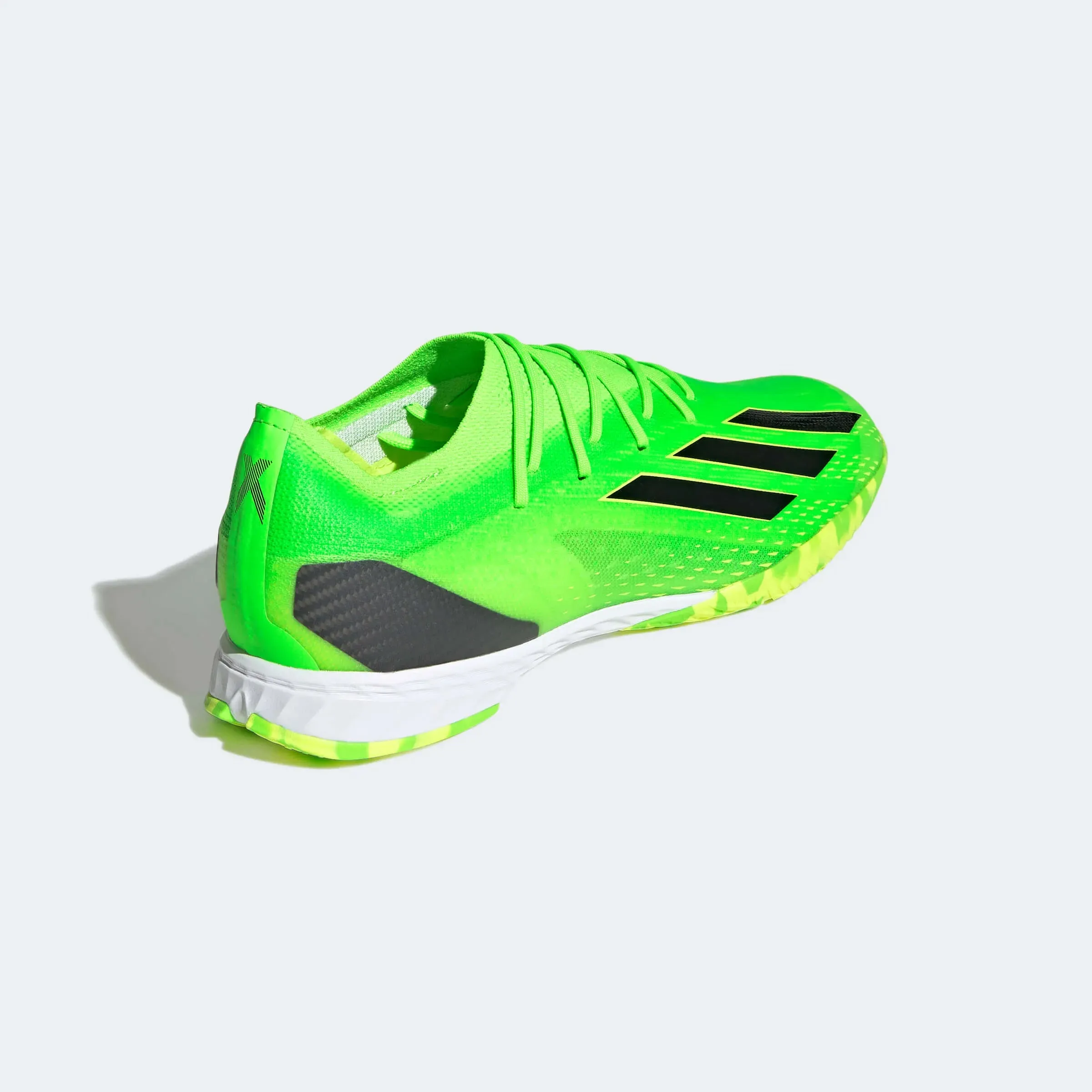 adidas X SpeedPortal .1 Indoor - Solar Green-Black Adidas Olive Green Shoes