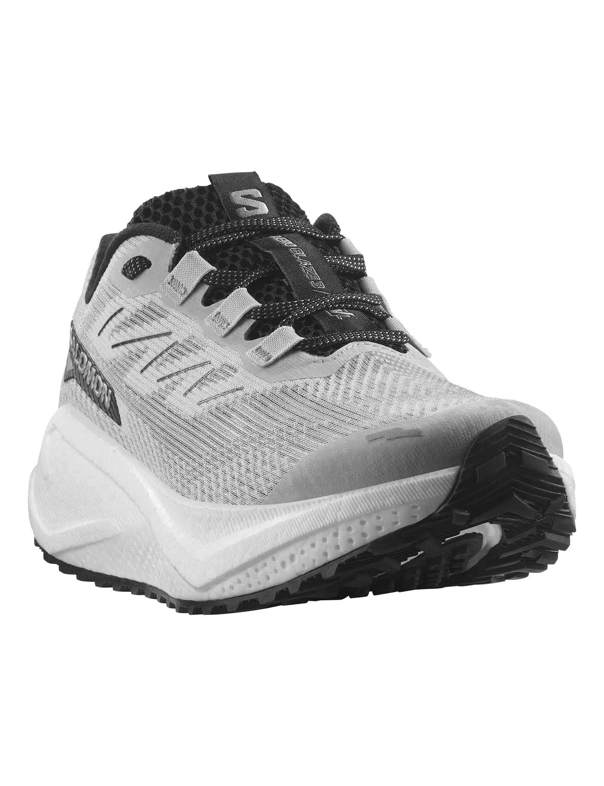 Aero Blaze 3 Grvl - Lunar Rock/White/Black Shoes And Running