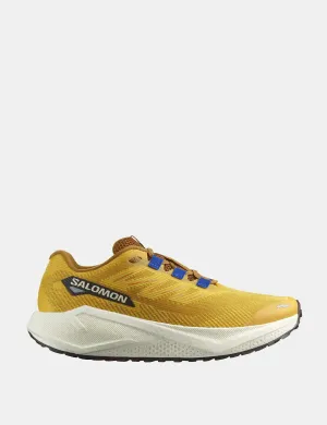 Running Waterproof Shoes Aero Blaze 3 Grvl - Spicy Mustard/VanillaIce/Nautical Blue
