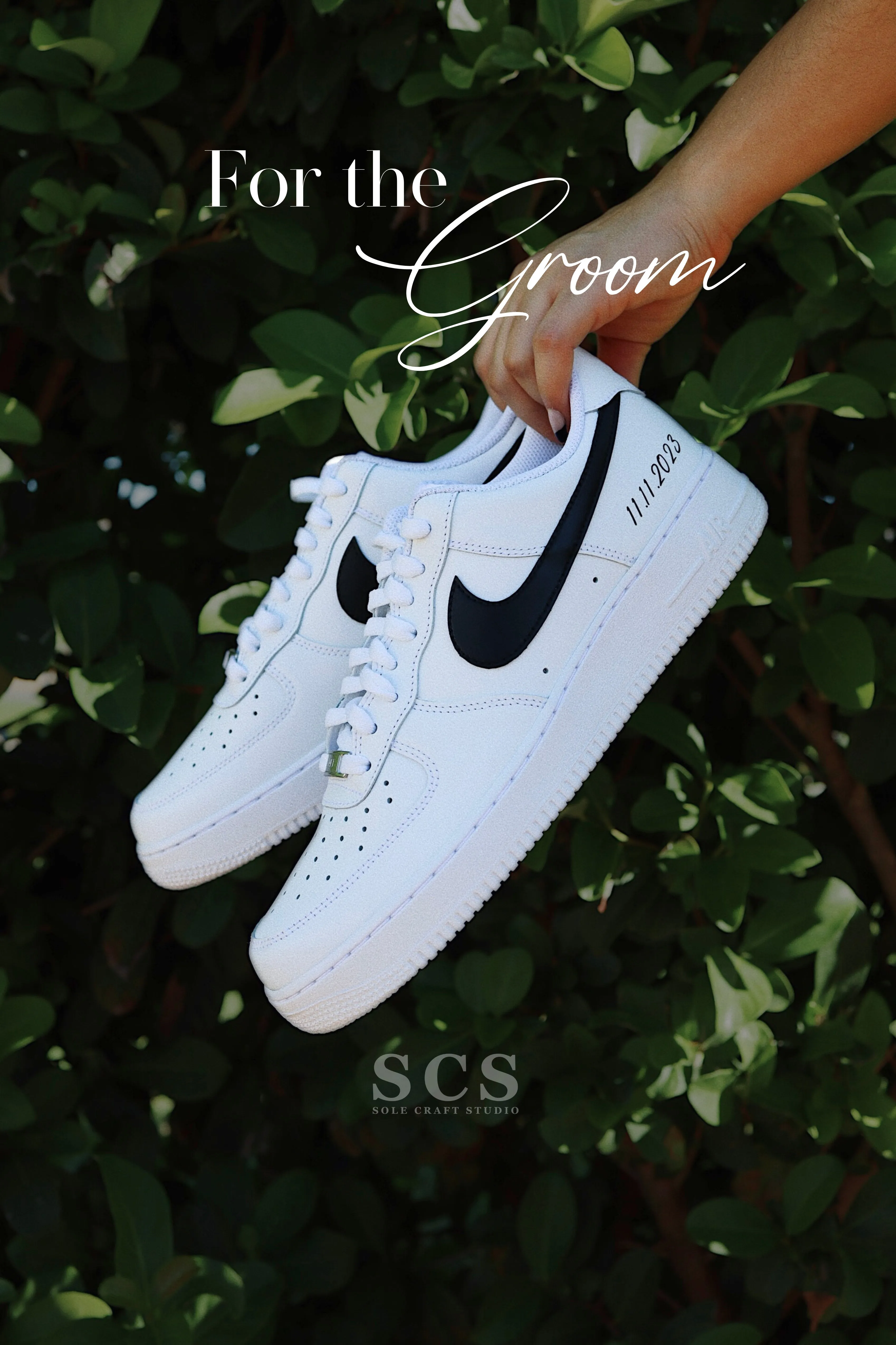 AF1 Groom Edition First Shoes Nike