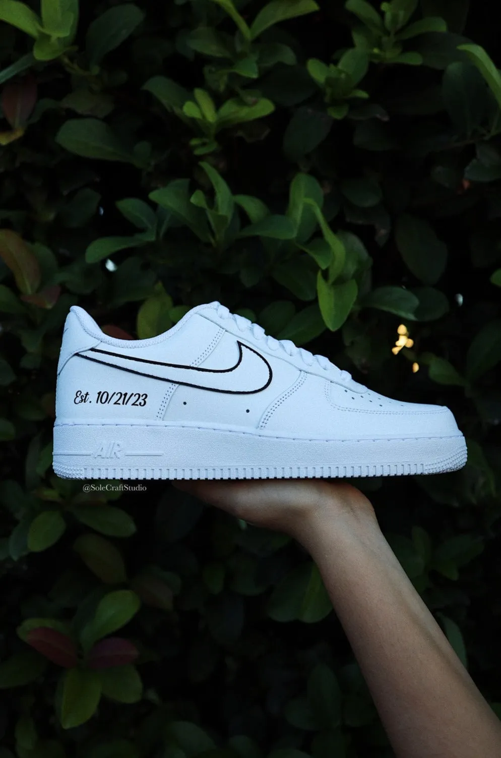 Nike Shoes Vapormax AF1 Groom Outline