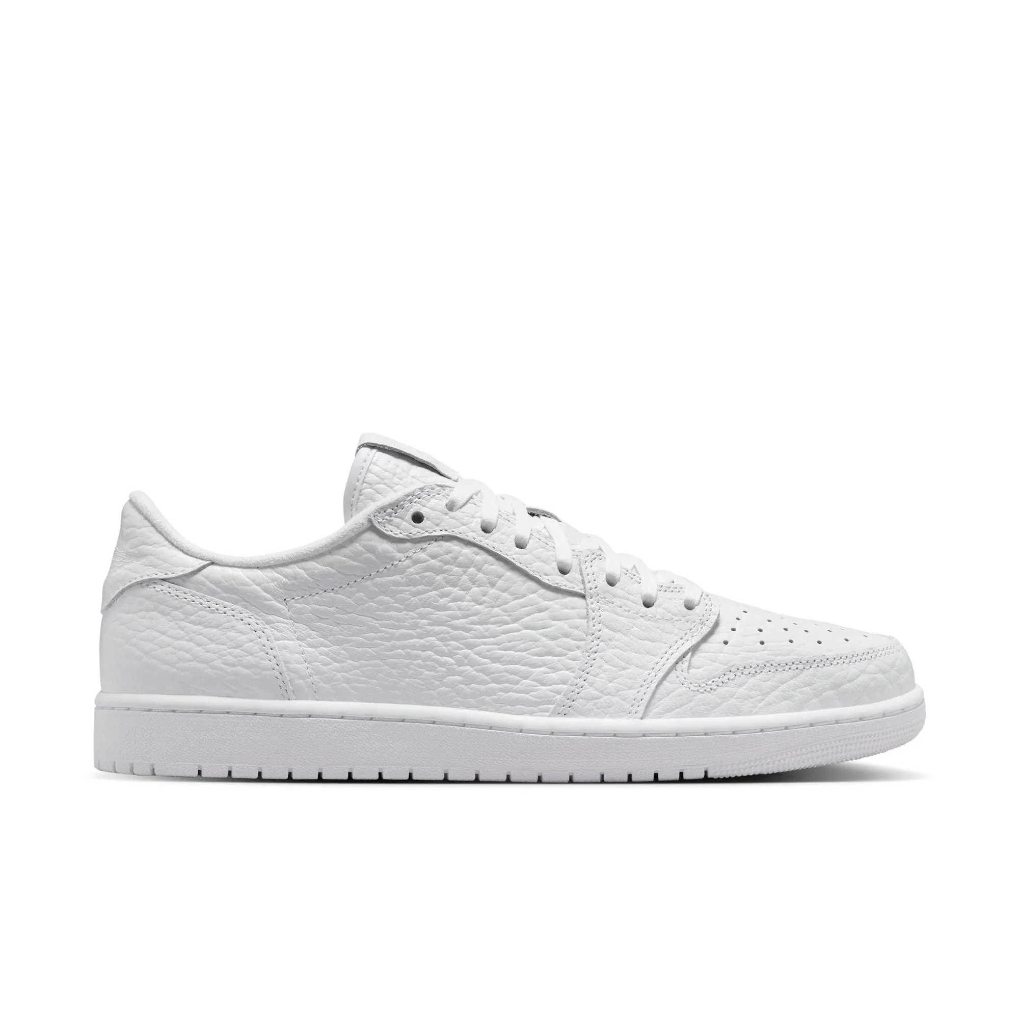 Air Jordan 1 Retro Low Men's No-Swoosh White/white-white 872782-100 Nike Running Shoes Arch Support