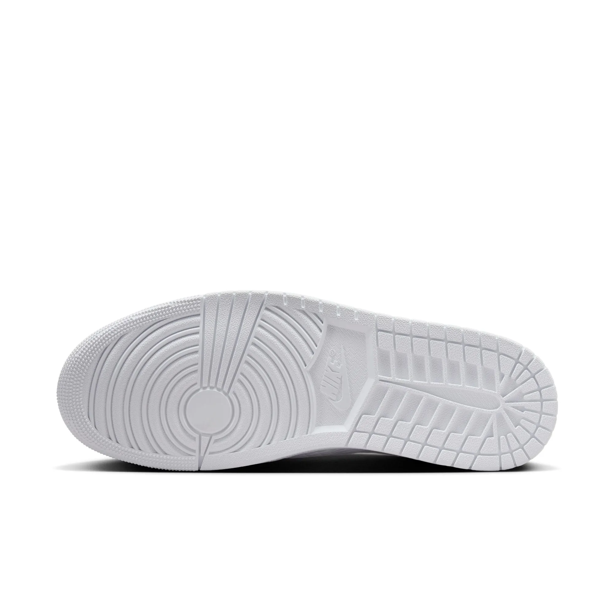 Air Jordan 1 Retro Low Men's No-Swoosh White/white-white 872782-100 Nike Shoes Skate