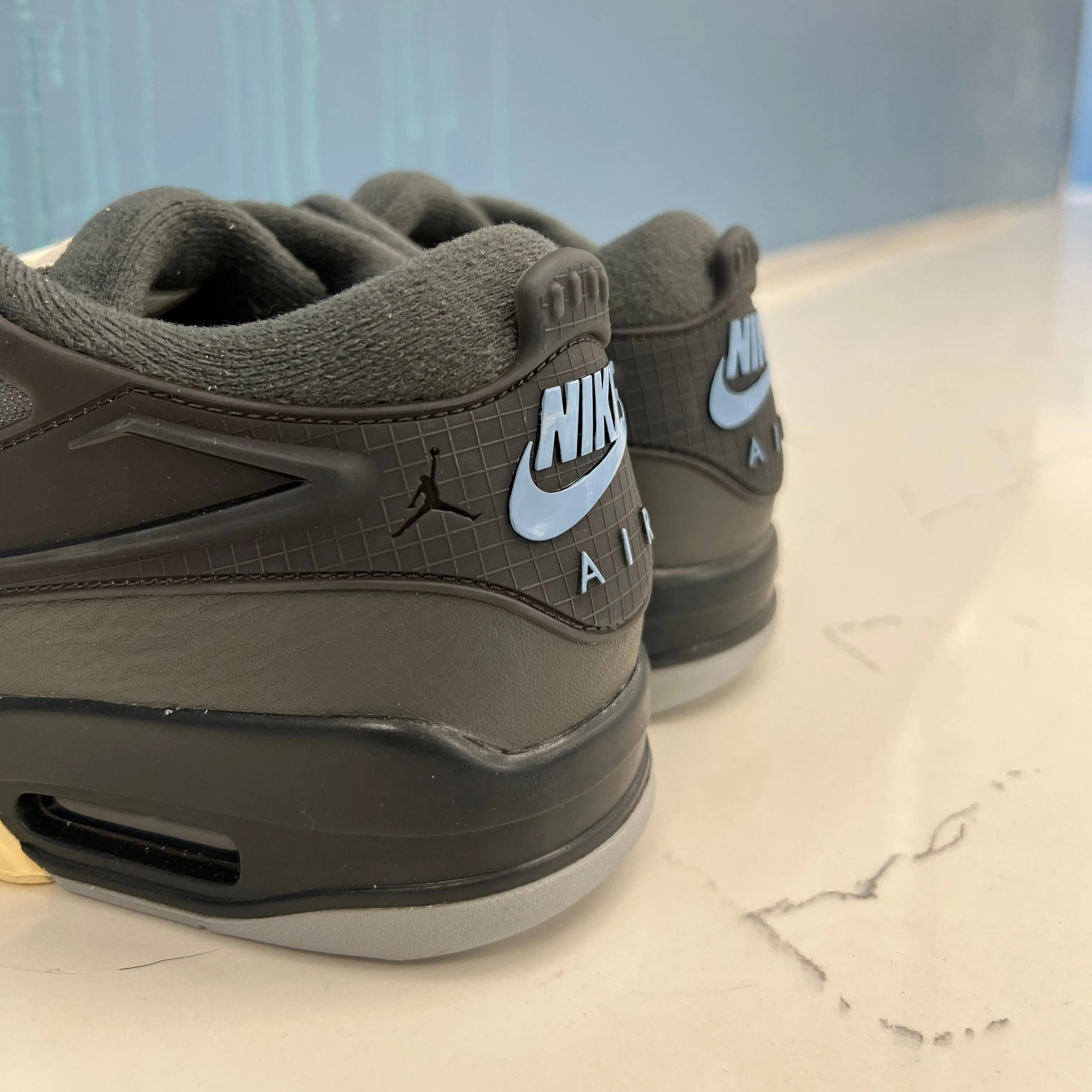 Bumblebee Nike Shoes Air Jordan 4 RM IRON GRAY