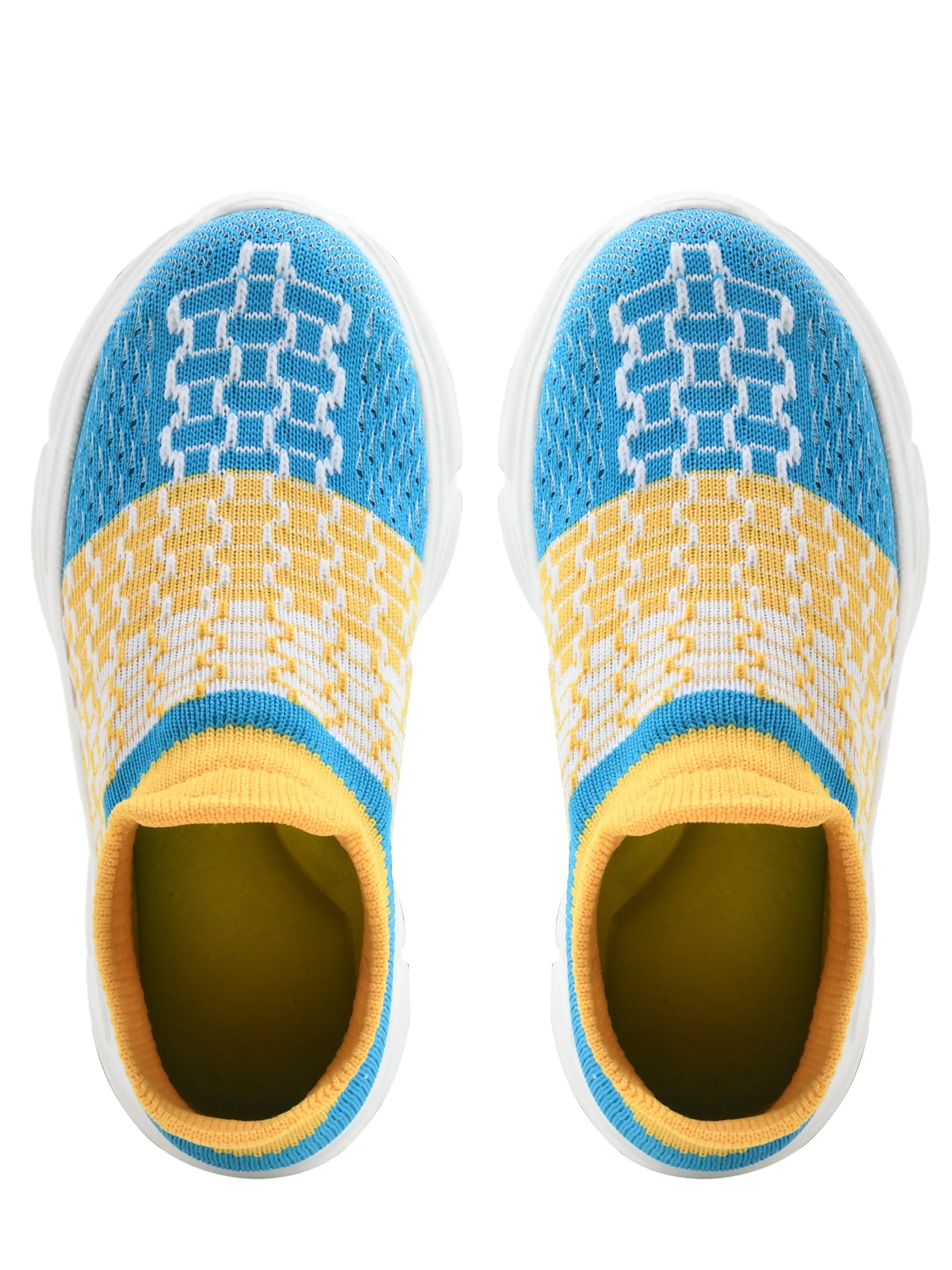 Best Wide Foot Basketball Shoes Ajanta Kid Casual Shoe /  Knitted Upper with Cushioned Sole for All-Day Comfort EK2004