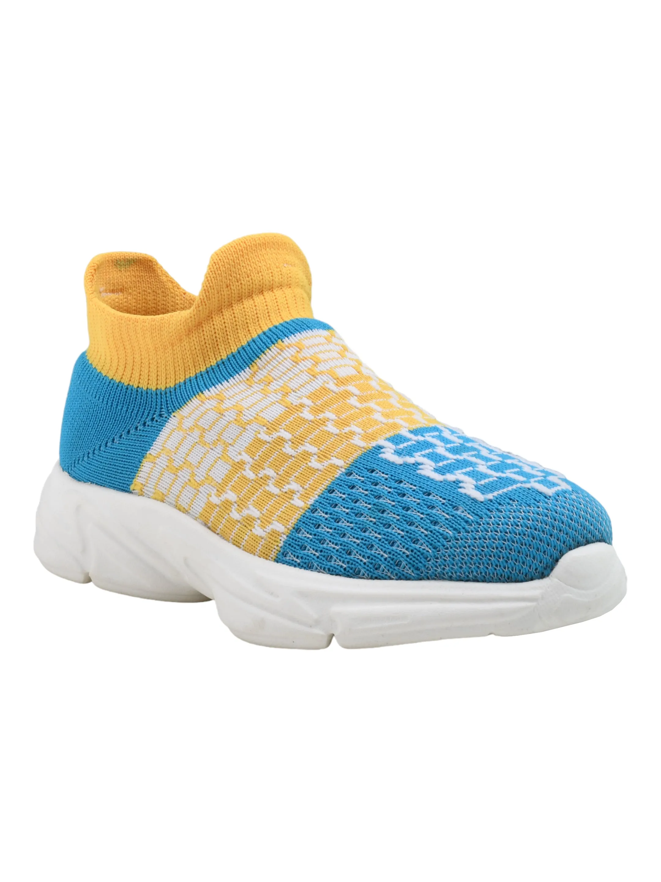 Ajanta Kid Casual Shoe /  Knitted Upper with Cushioned Sole for All-Day Comfort EK2004 Basketball Shoes Vs Badminton Shoes