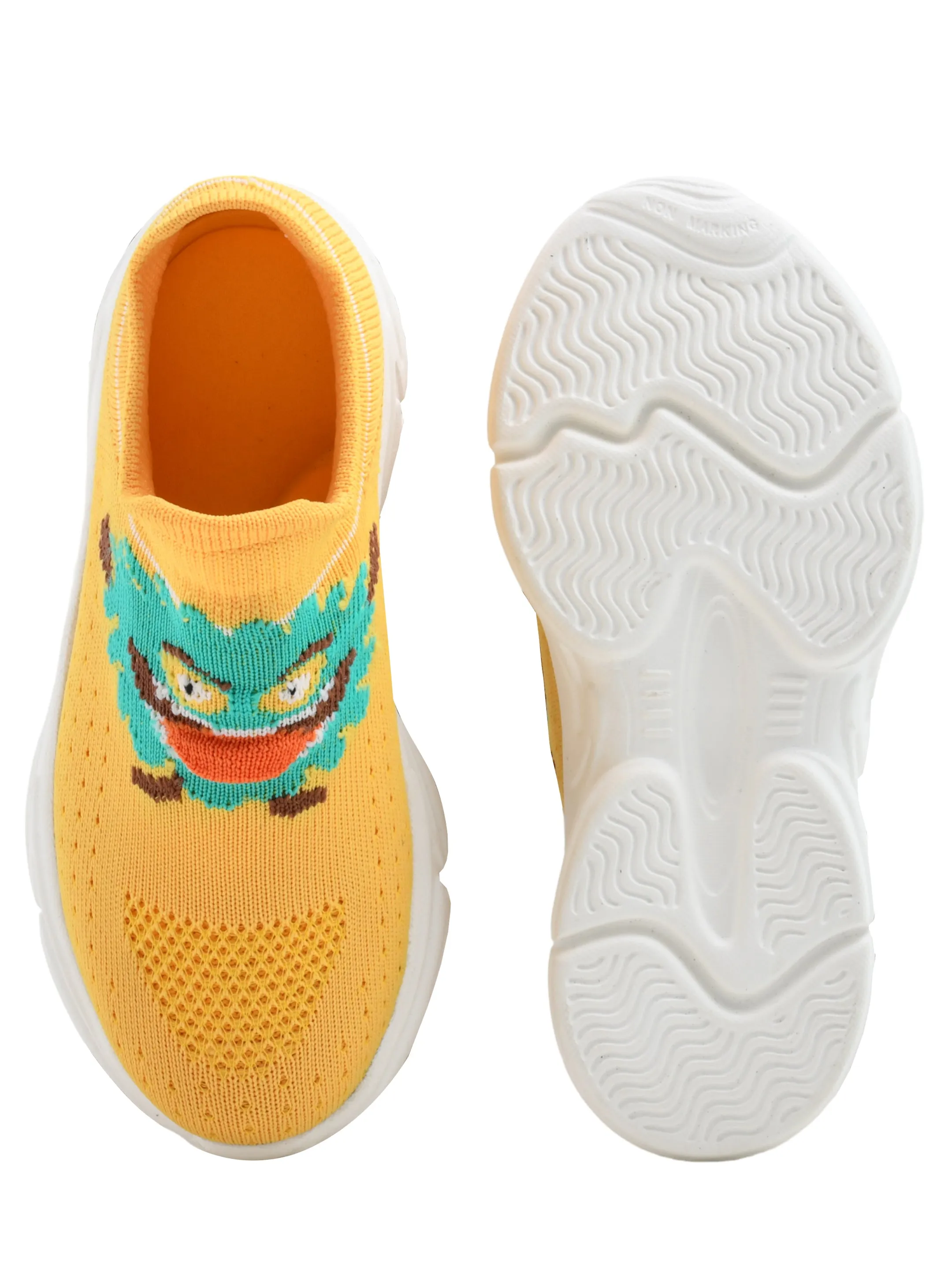 Shoes For Plantar Fasciitis And Flat Feet Ajanta Kid Casual Shoe /  Lightweight & Breathable Everyday Footwear / Kids Knitted Shoes EK2001