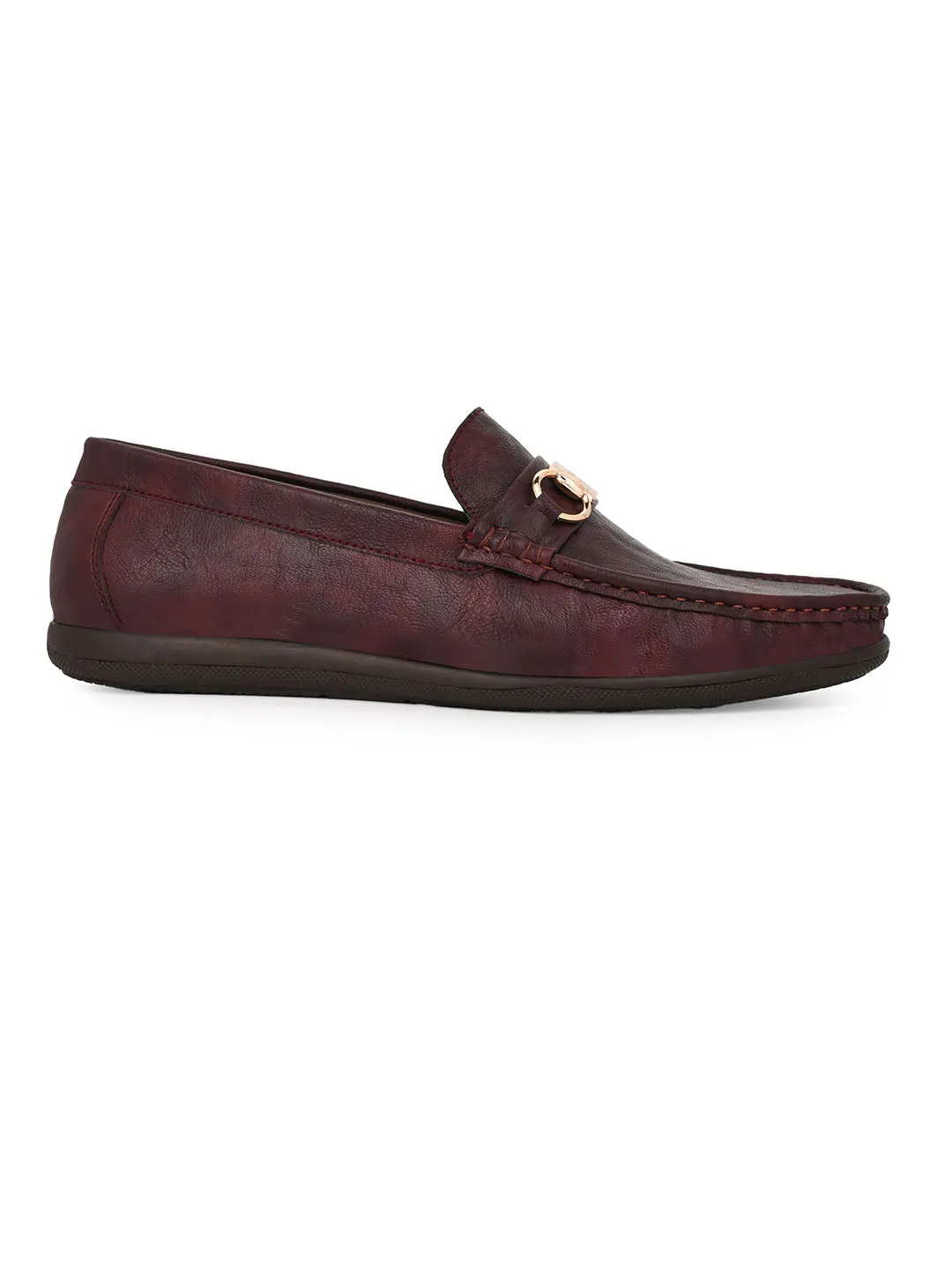 Alberto Torresi Twisty Series 531 Full Flex Rubber Sole Slip In Bordo Casual Loafers Ladies Lace Up Loafers