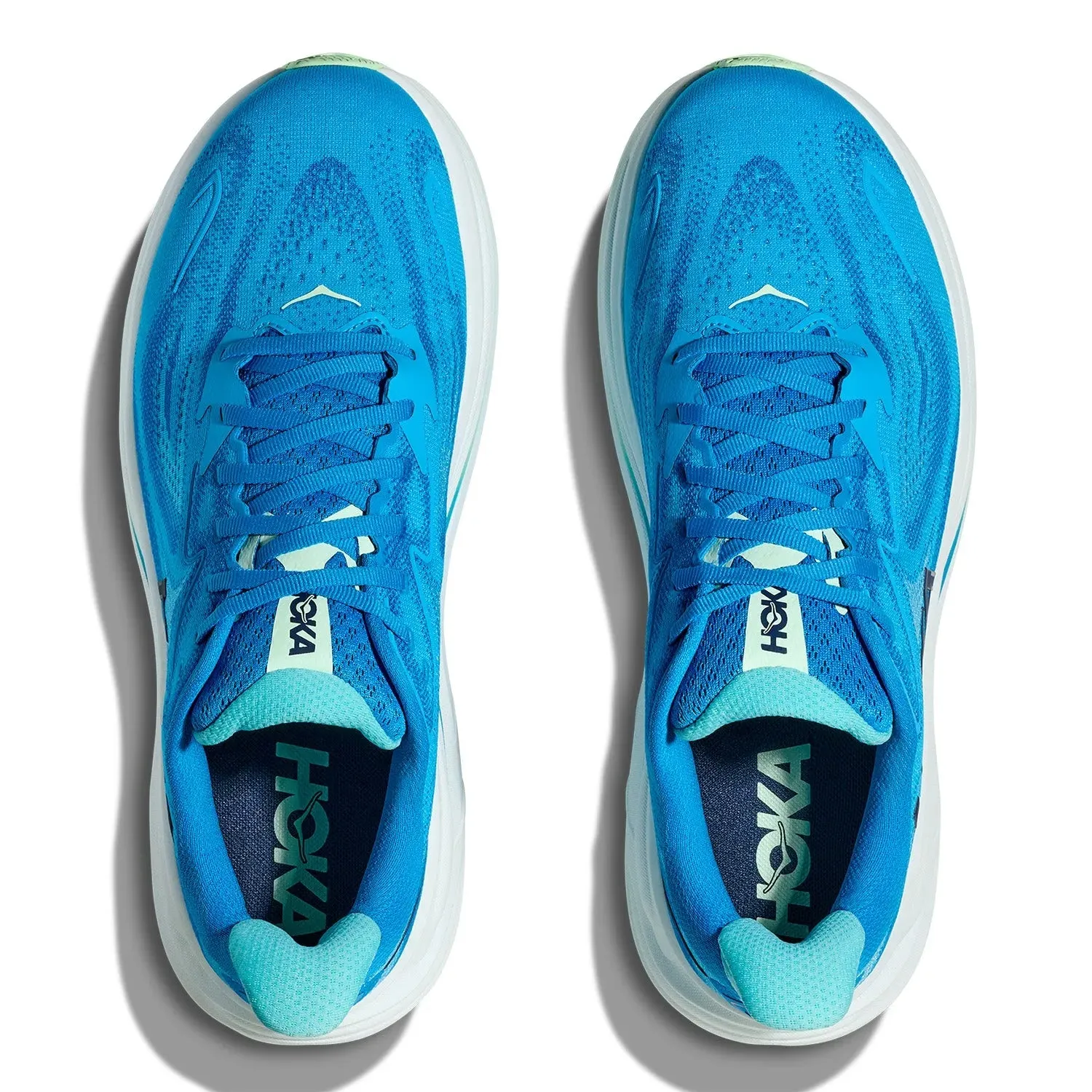 HOKA Clifton 10 Mens Road Running Shoes Running Shoes Flat Wide Feet