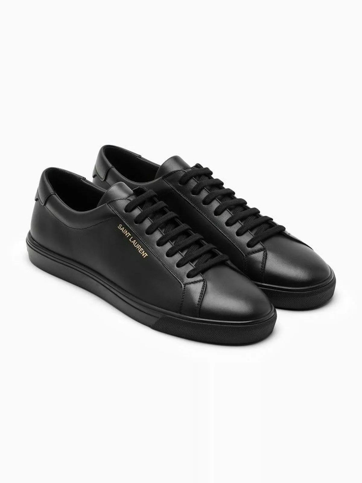 Pastry Sneakers ANDY LOW-TOP SNEAKERS IN BLACK LEATHER