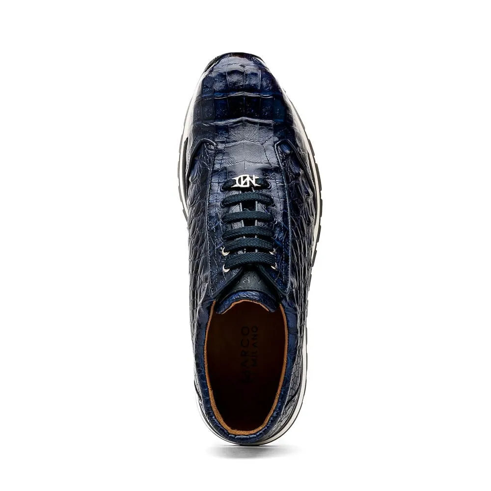 Alonzo Navy Bicycle Toe Dress Shoes