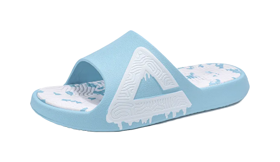 PEAK Tai Ji1.0 Quiet Abrasion Resistant Cushioning Slide Slippers Men's Vintage Blue Mater Slippers