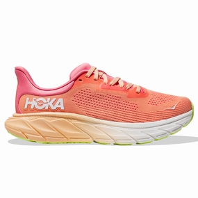 Best Crossfit Running Shoes Hoka Arahi 7 Women's Running Shoes Papaya Coral