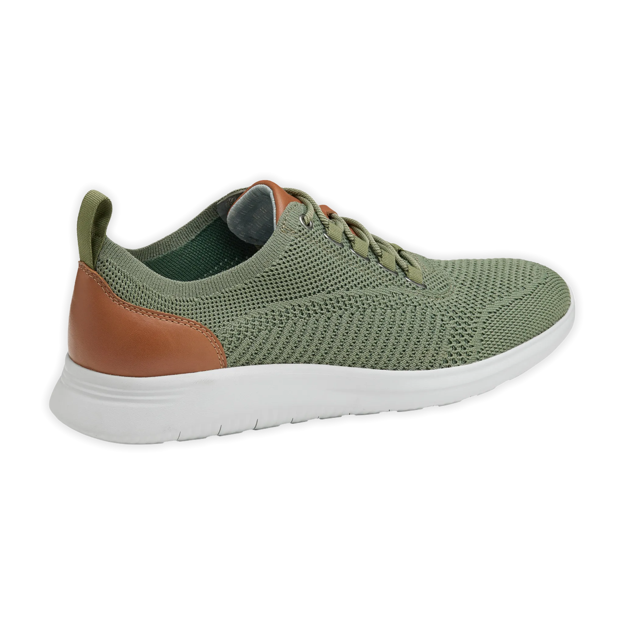 Amherst Knit U-Throat Soft Leather Casual Shoes