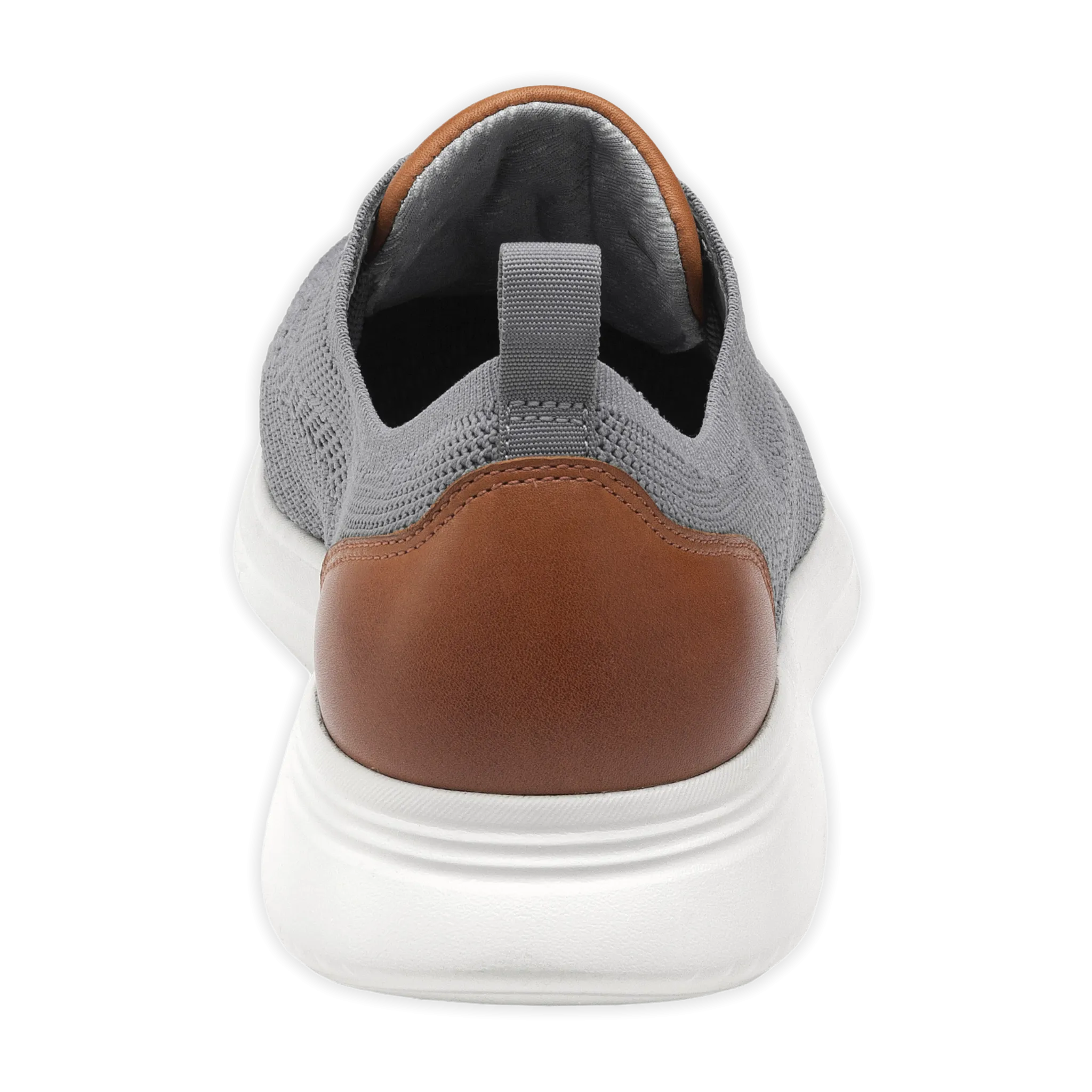 Casual Brown Shoes Amherst Knit U-Throat