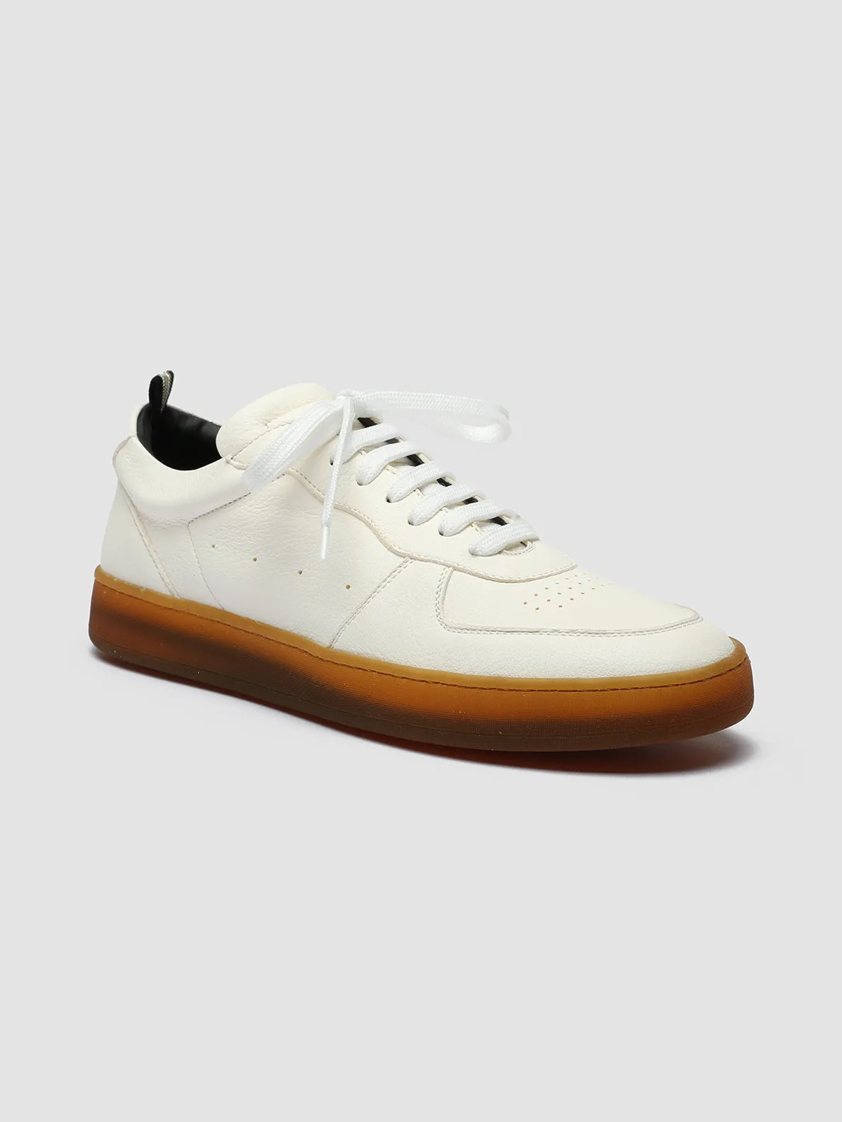 ASSET 001 - White Leather Sneakers Demar Derozan Sneakers