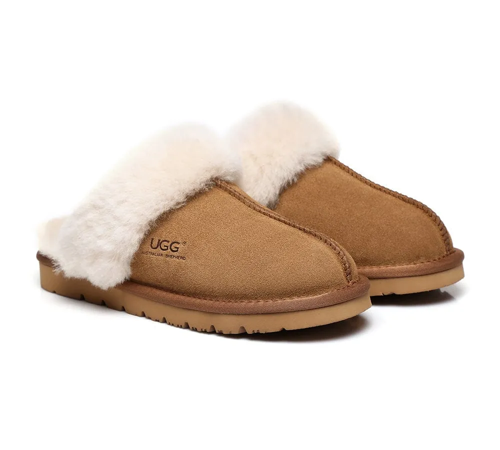 Australian Premium Sheepskin Wool Unisex Muffin Slipper Paws Slippers