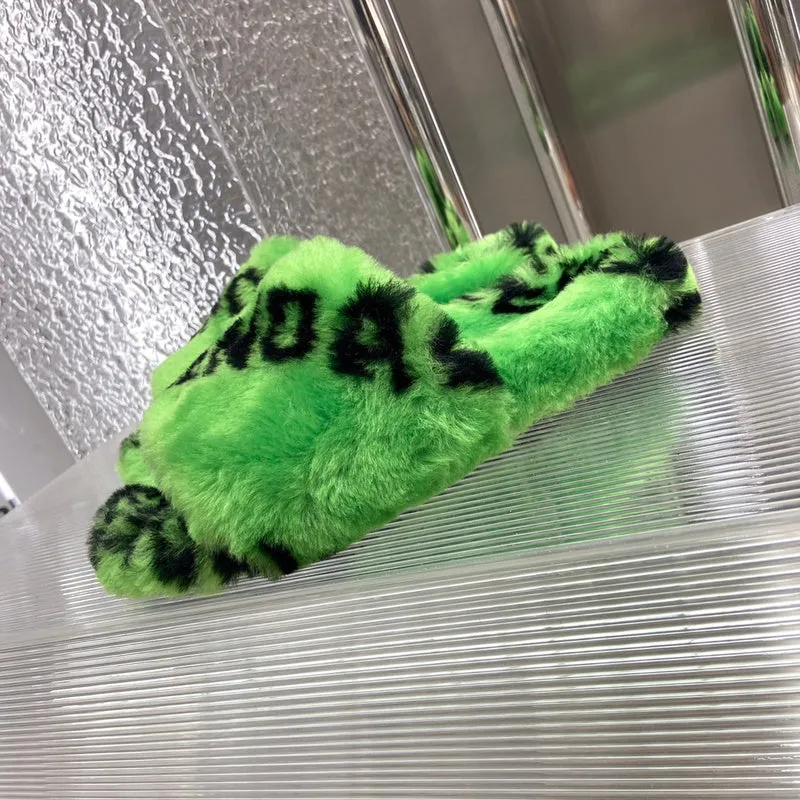 Balenciaga Luxury Sandals Leather Slides Sandals