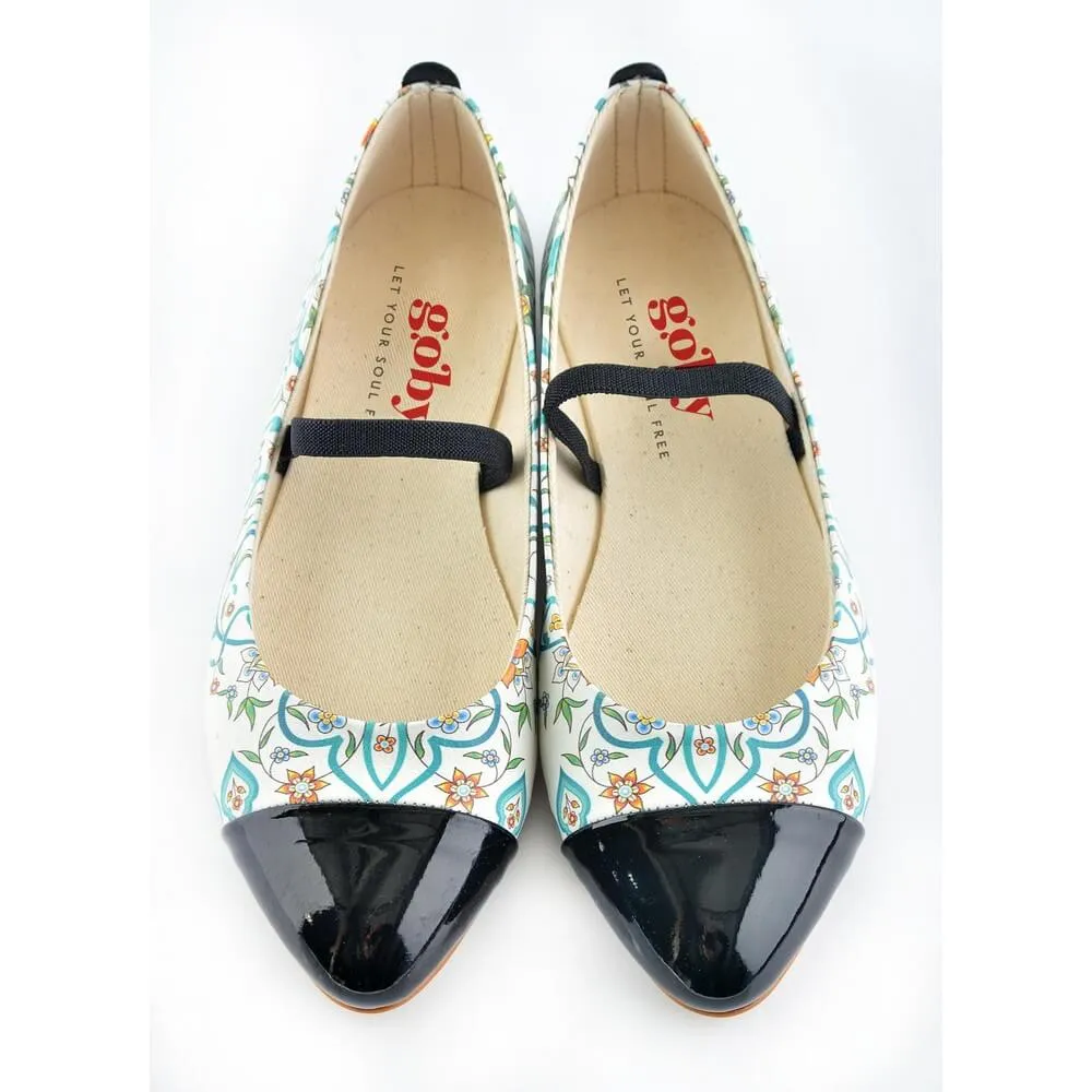 Ballerinas Shoes GRLB104 Patent Shoes Flat