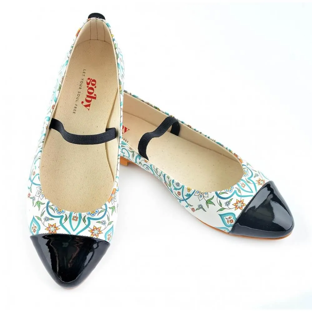 Ballerinas Shoes GRLB104 Flat Feet Golf Shoes