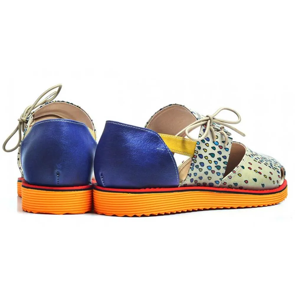 Snake Print Flat Shoes Ballerinas Shoes GYE102