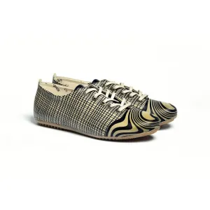 Pointed Flat Leather Shoes Ballerinas Shoes SLV85