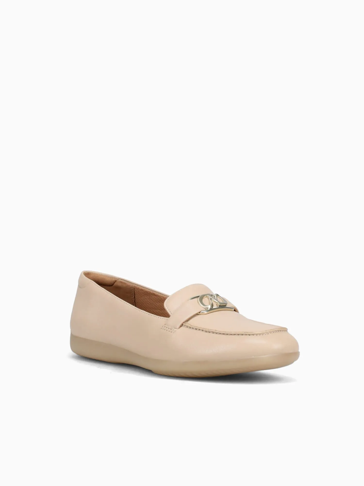 Fiona Coastal Tan Leather Oscar Loafers