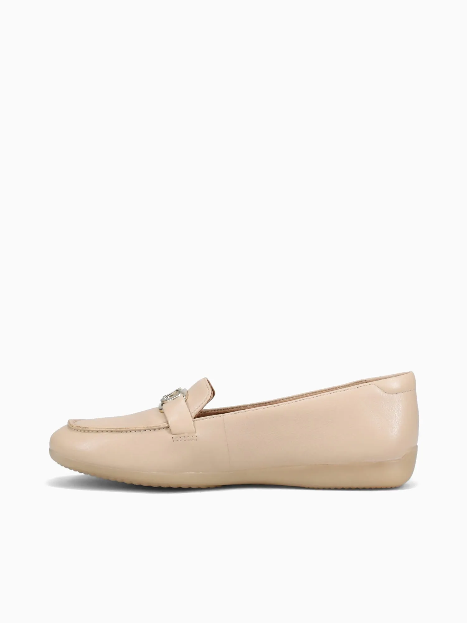 Fiona Coastal Tan Leather Wedge Loafers