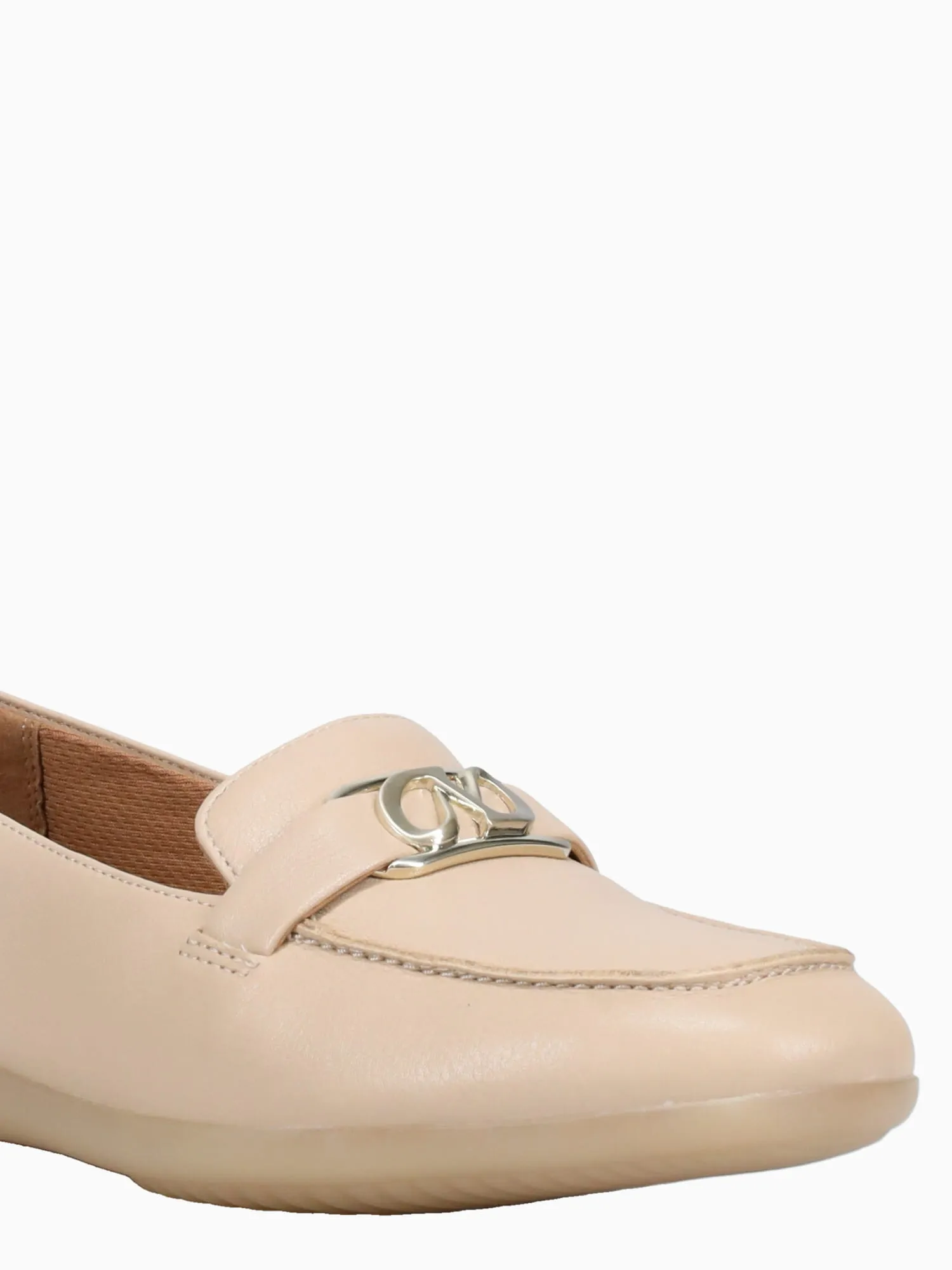 Fiona Coastal Tan Leather Size 15 Loafers