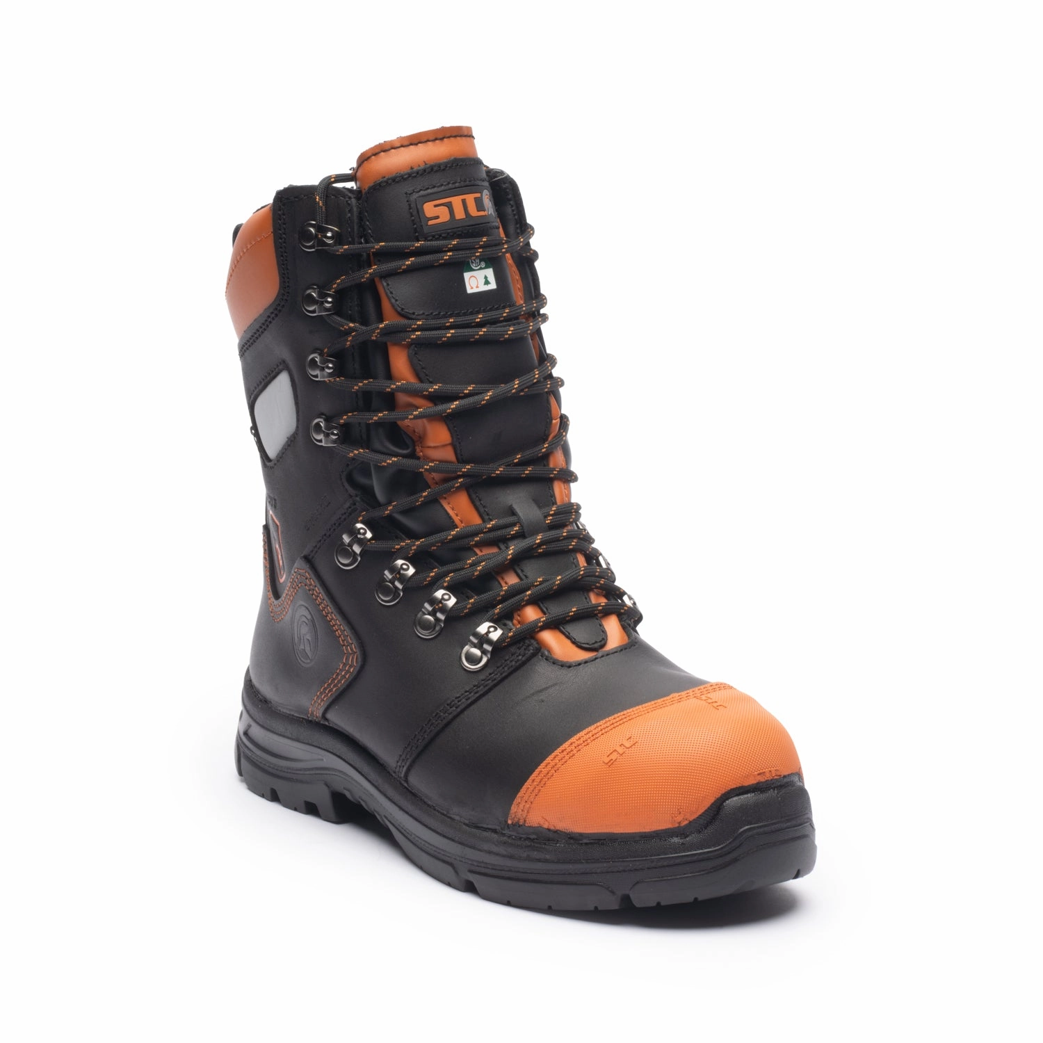 Battler Unisex 8" Composite Toe Chainsaw Safety Work Boots S24005 - Limited Sizing Macy Boots