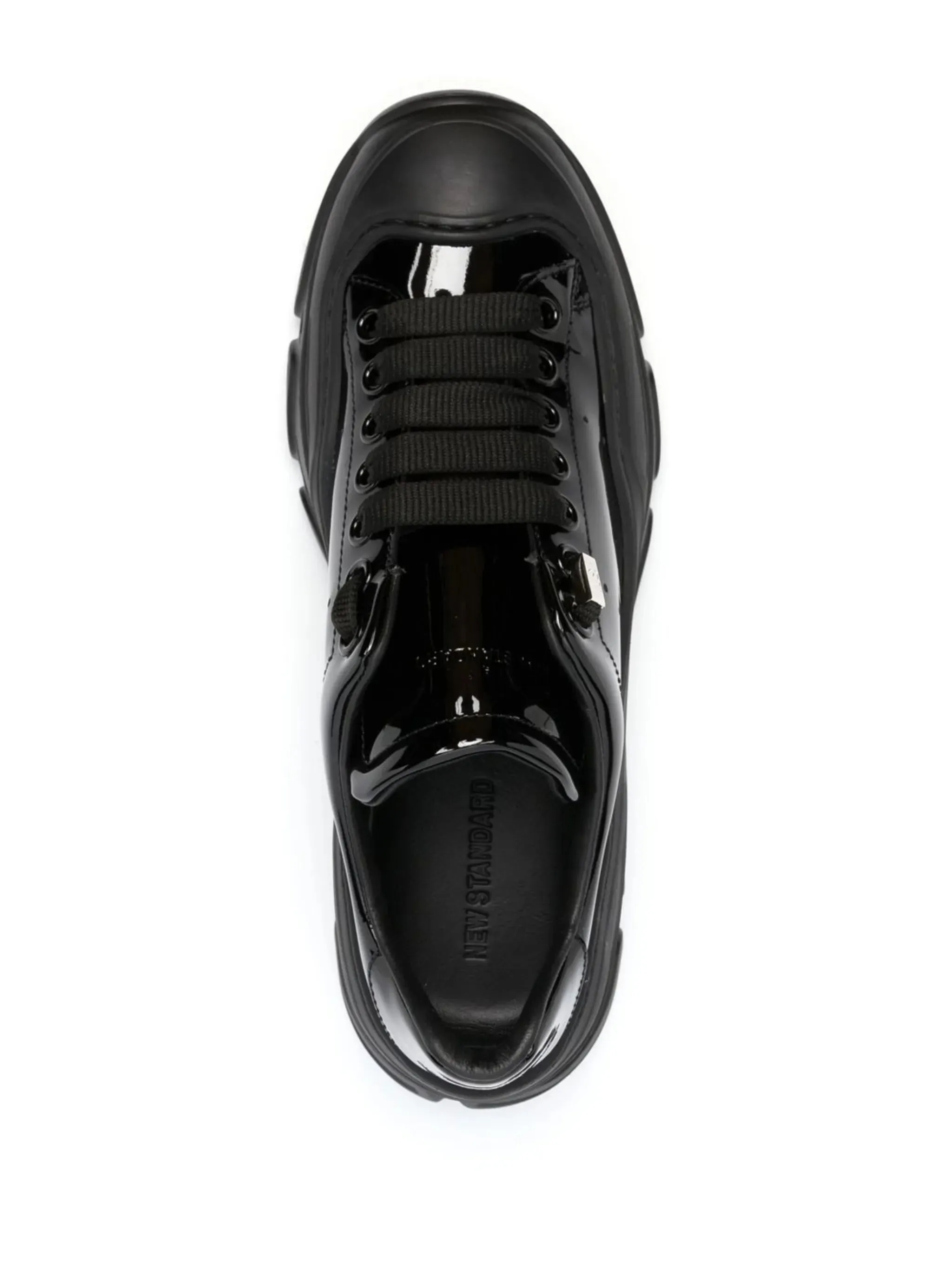 Evolve low-top leather sneakers Flat Sole Walking Shoes