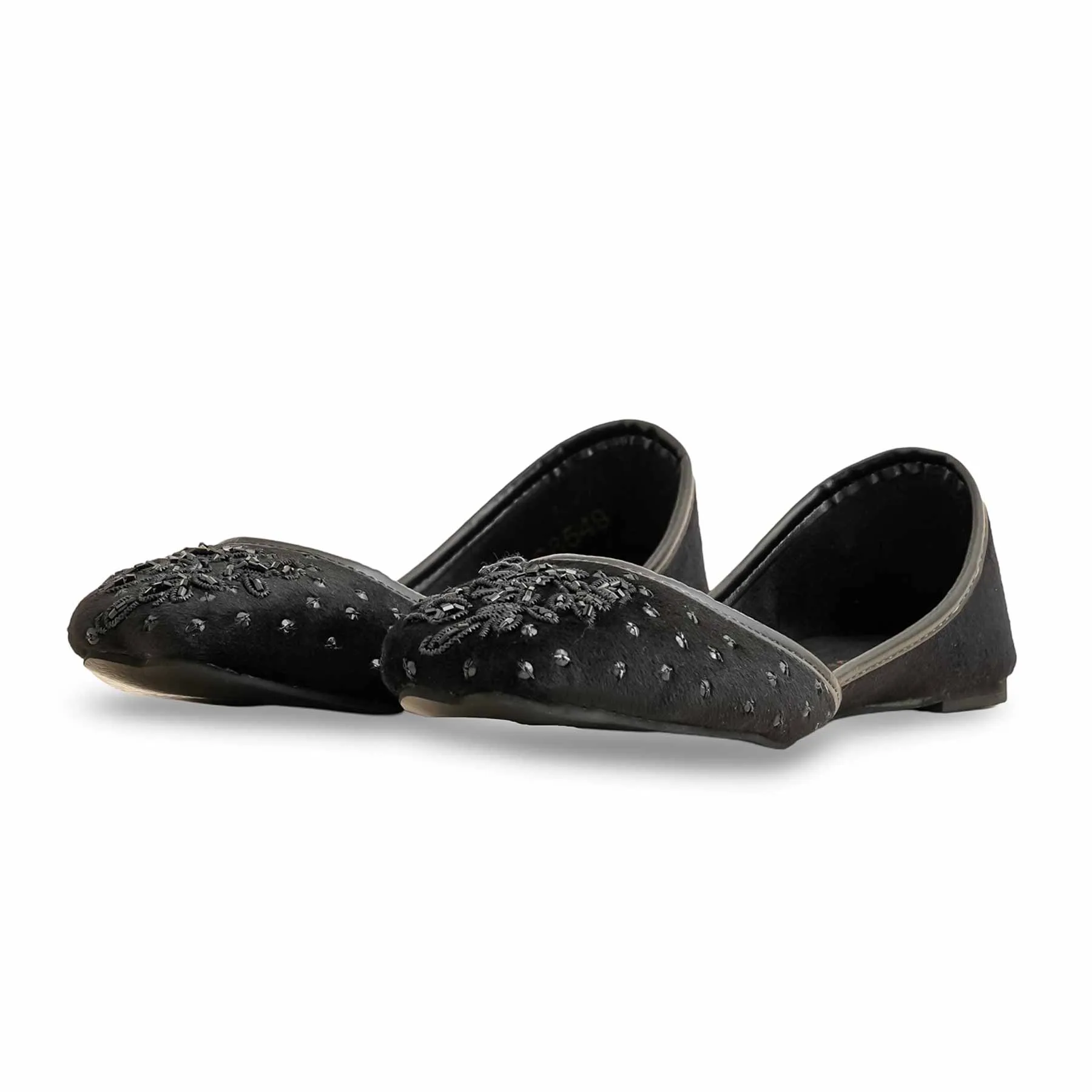 Black Fancy Khusa For Women EC8549 Shoes For With Feet