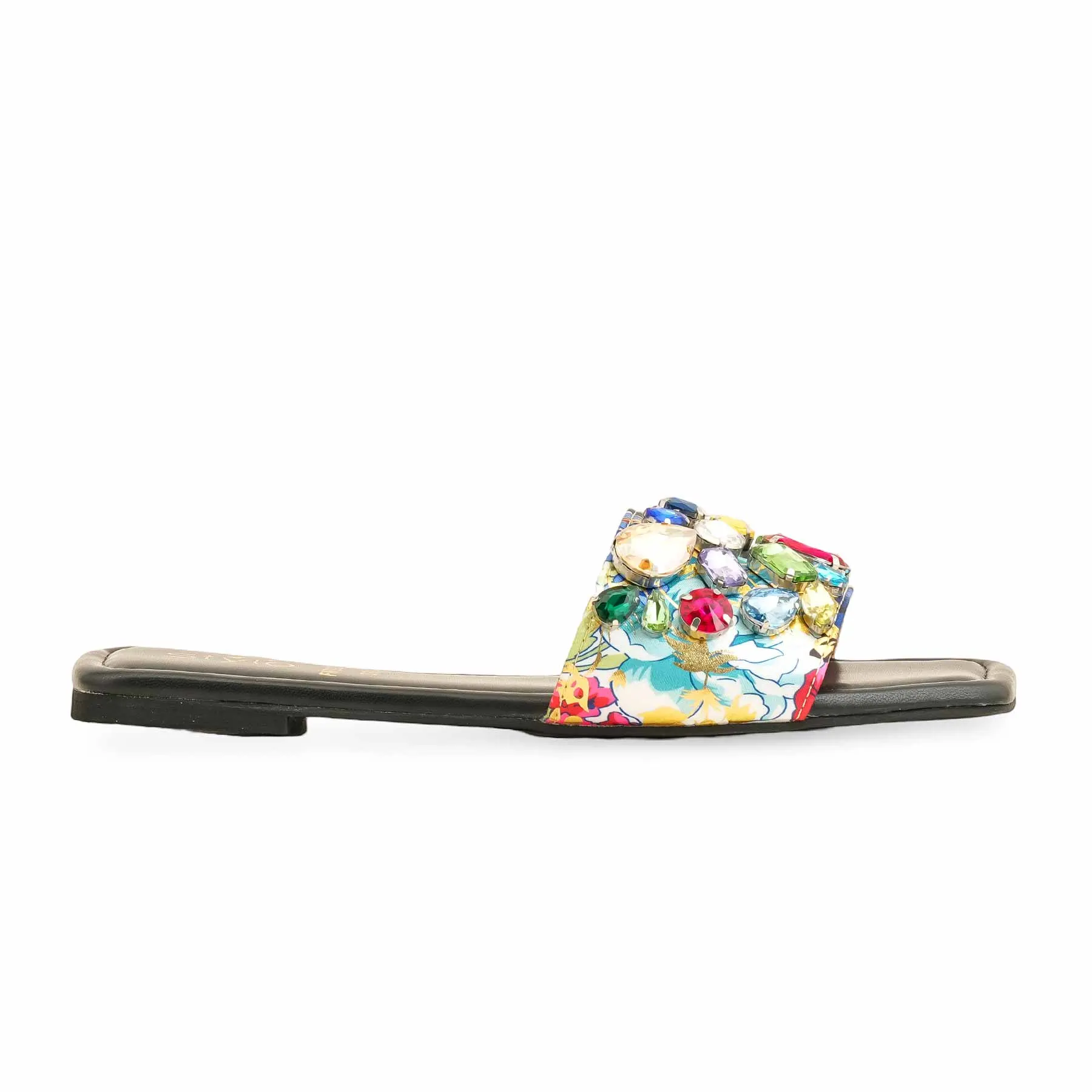 Black Fancy Women Slipper FN7939